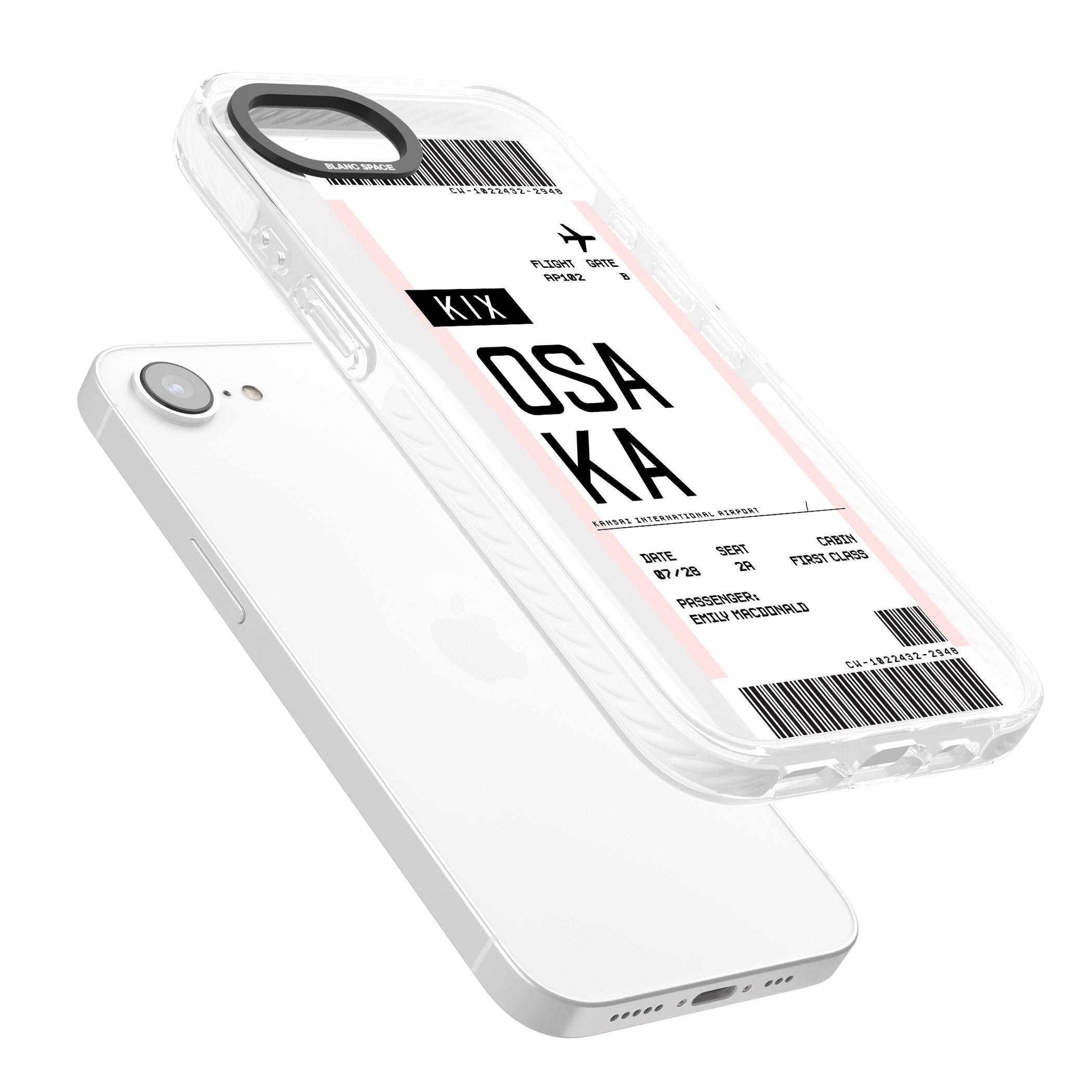 Personalised Osaka Boarding Pass