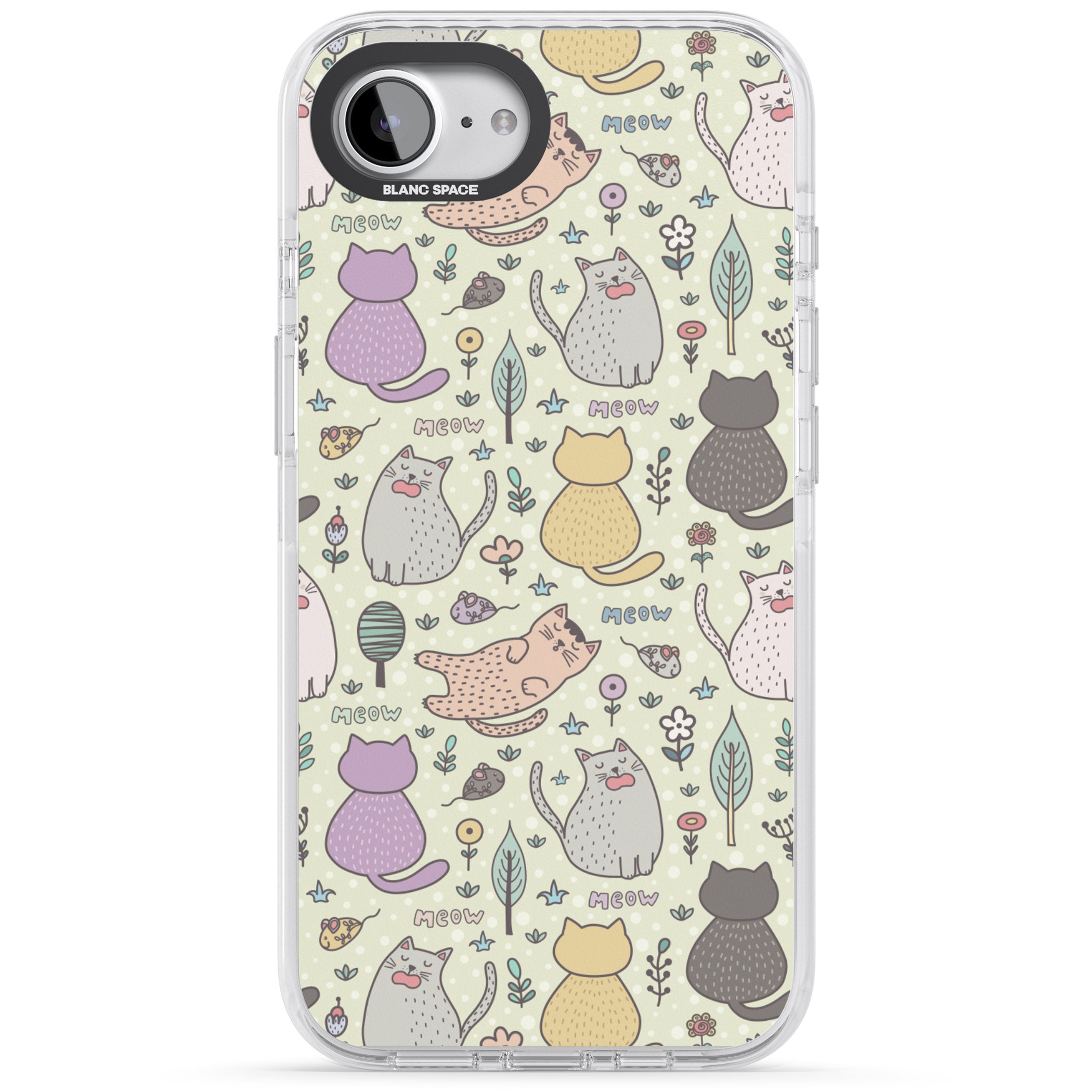 Cat Pattern Cream