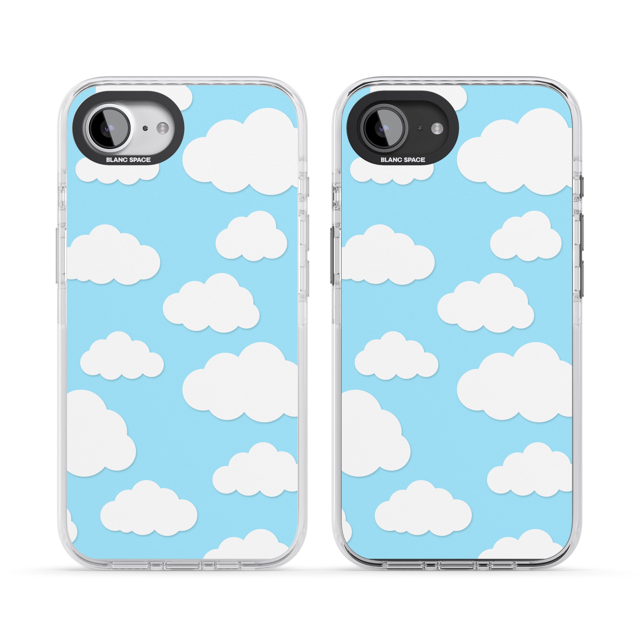 Blue Sky & Clouds Pattern