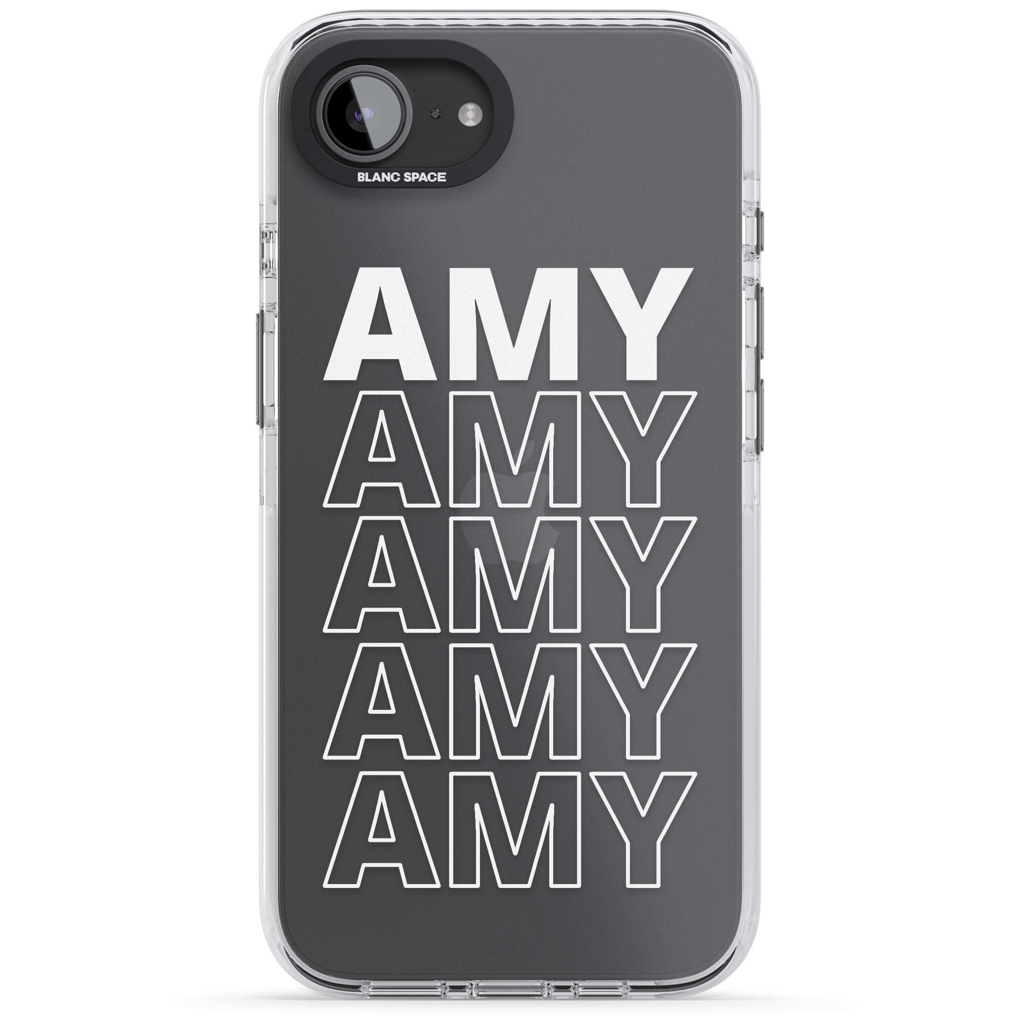 Personalised Bold Name Repeated