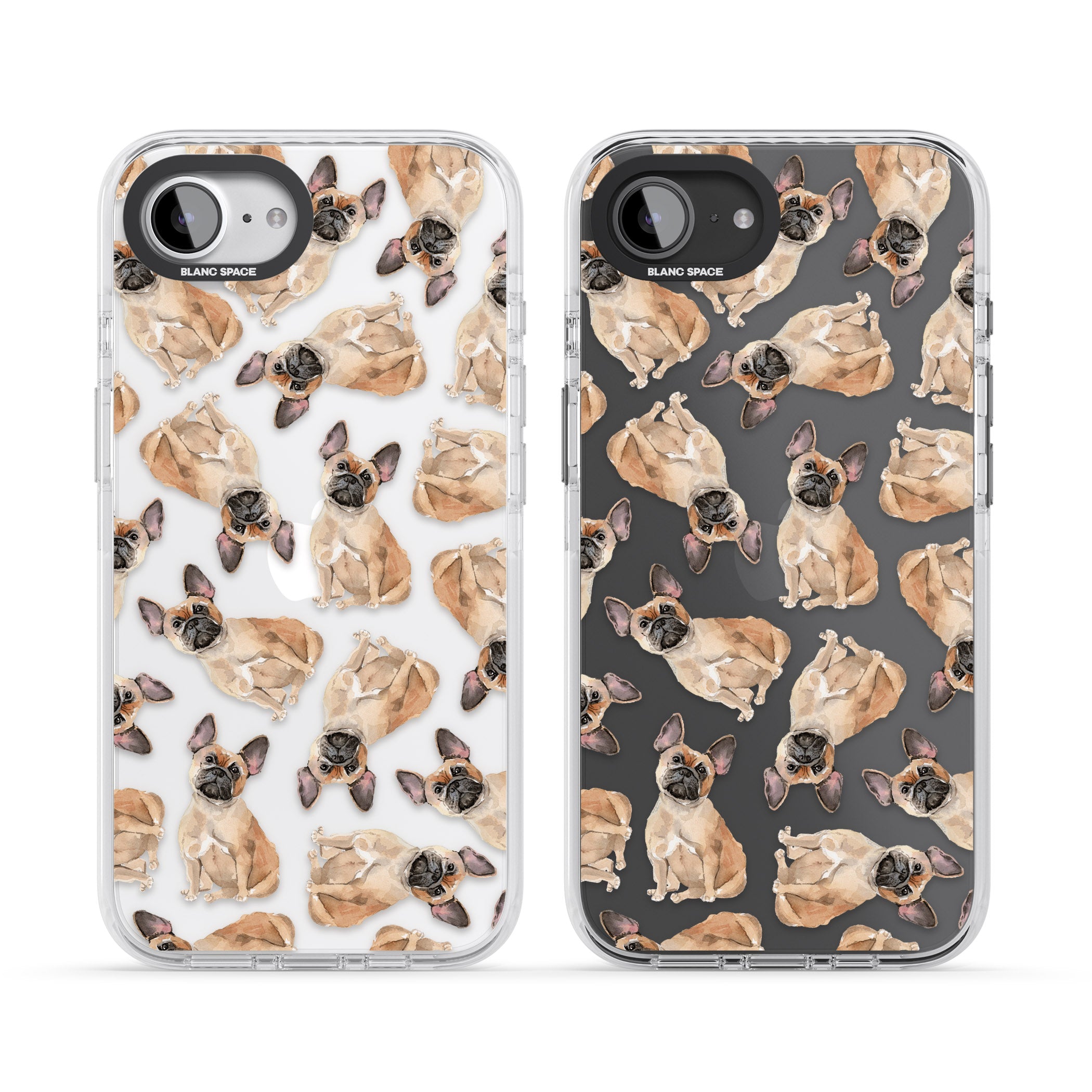 French Bulldog Watercolour Pattern