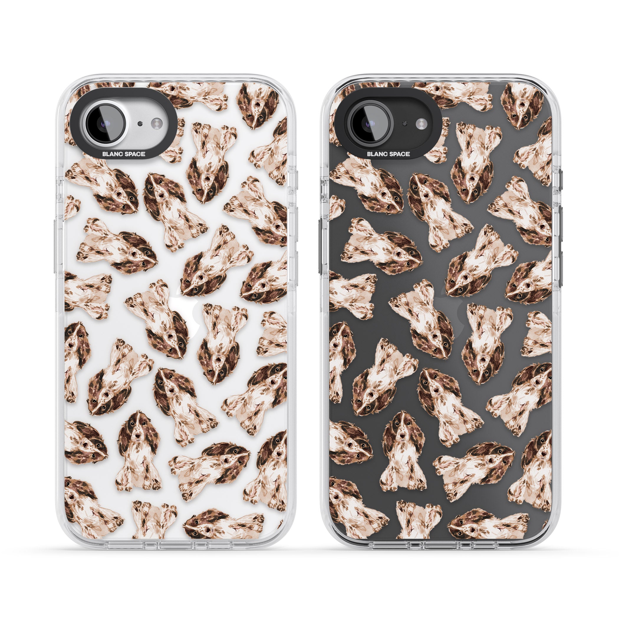 Cocker Spaniel (Brown) Watercolour Dog Pattern