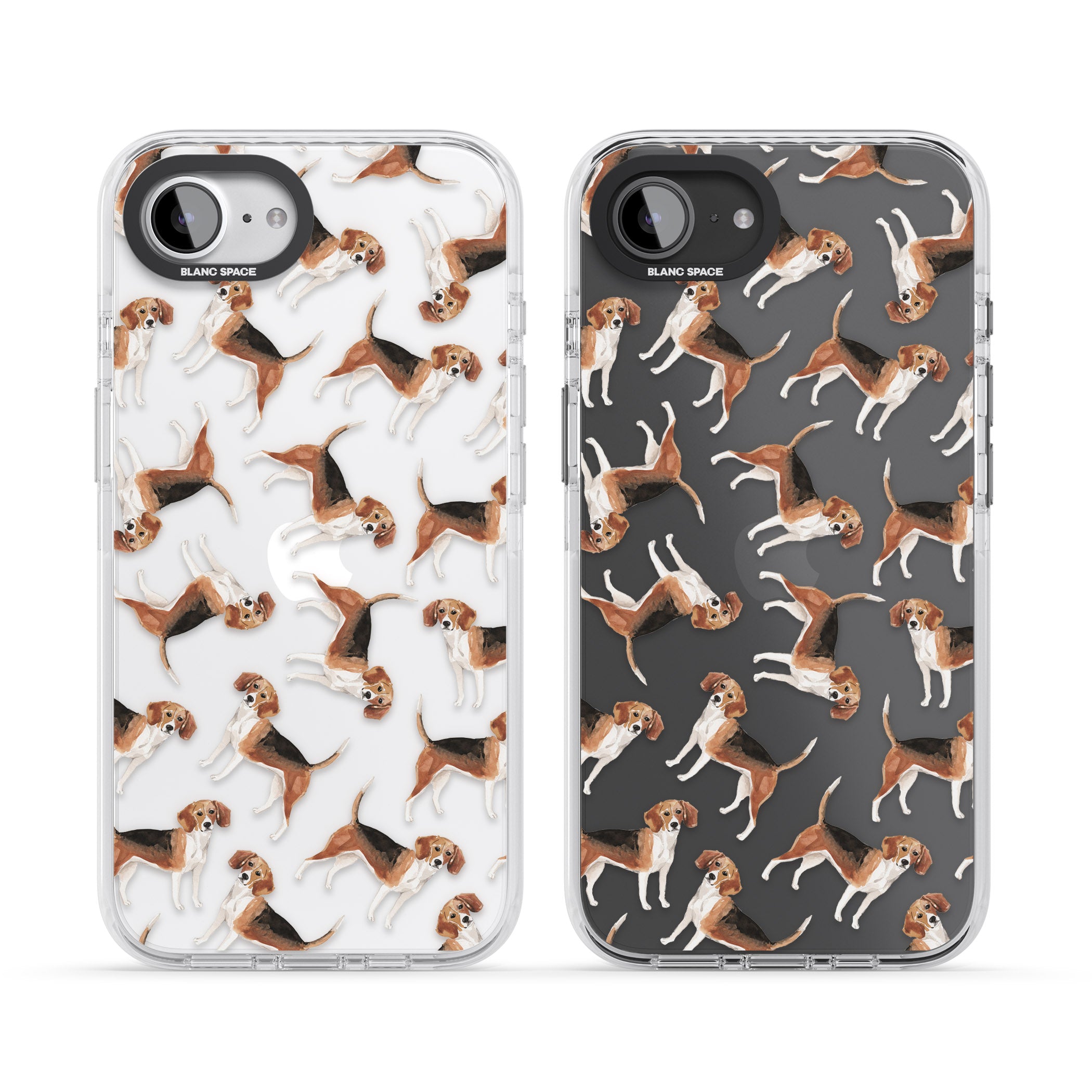 Beagle Watercolor Pattern