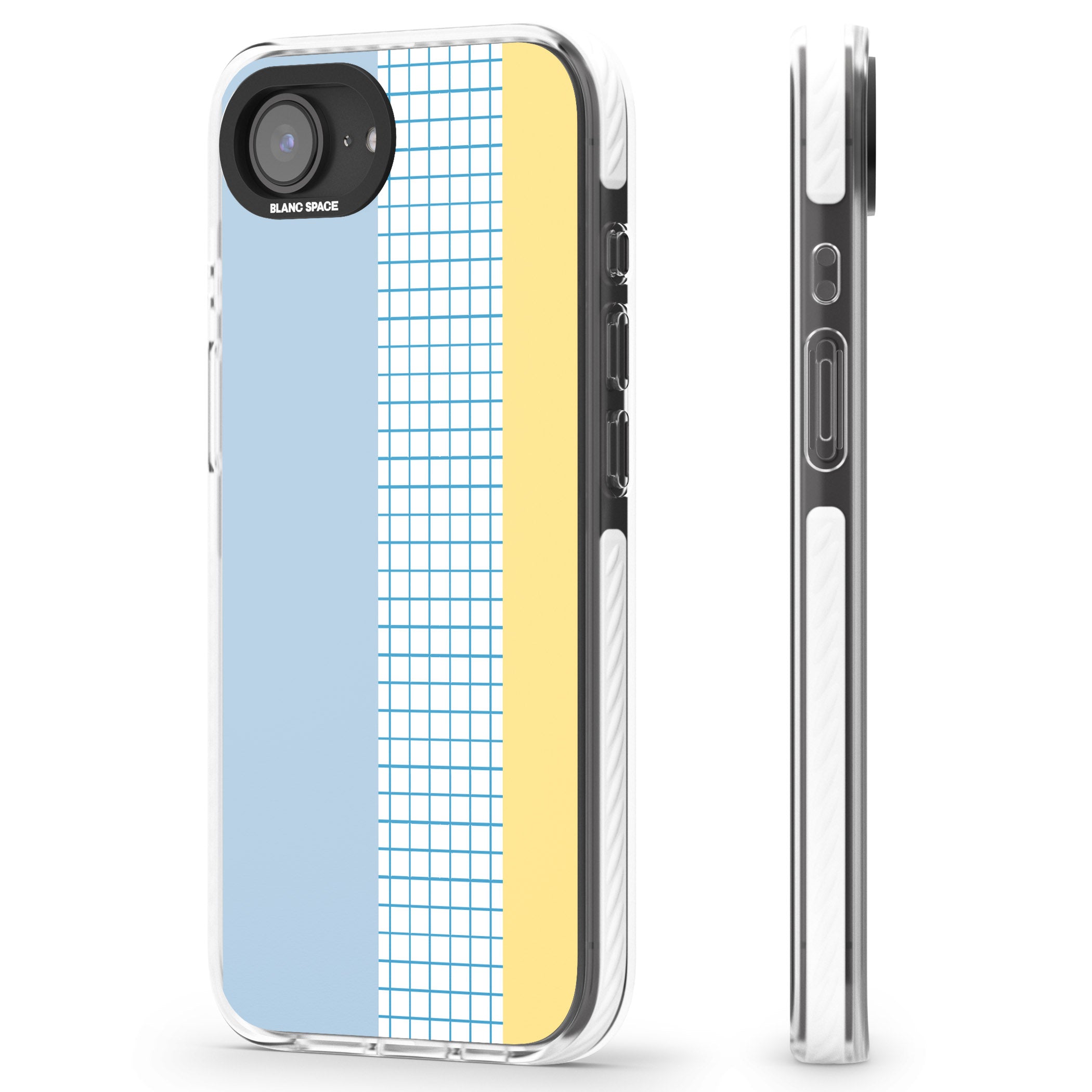 Abstract Grid Blue & Yellow