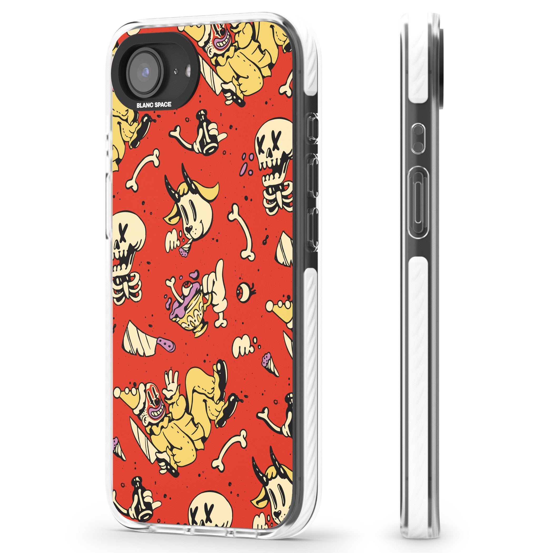 Red Retro Halloween Pattern