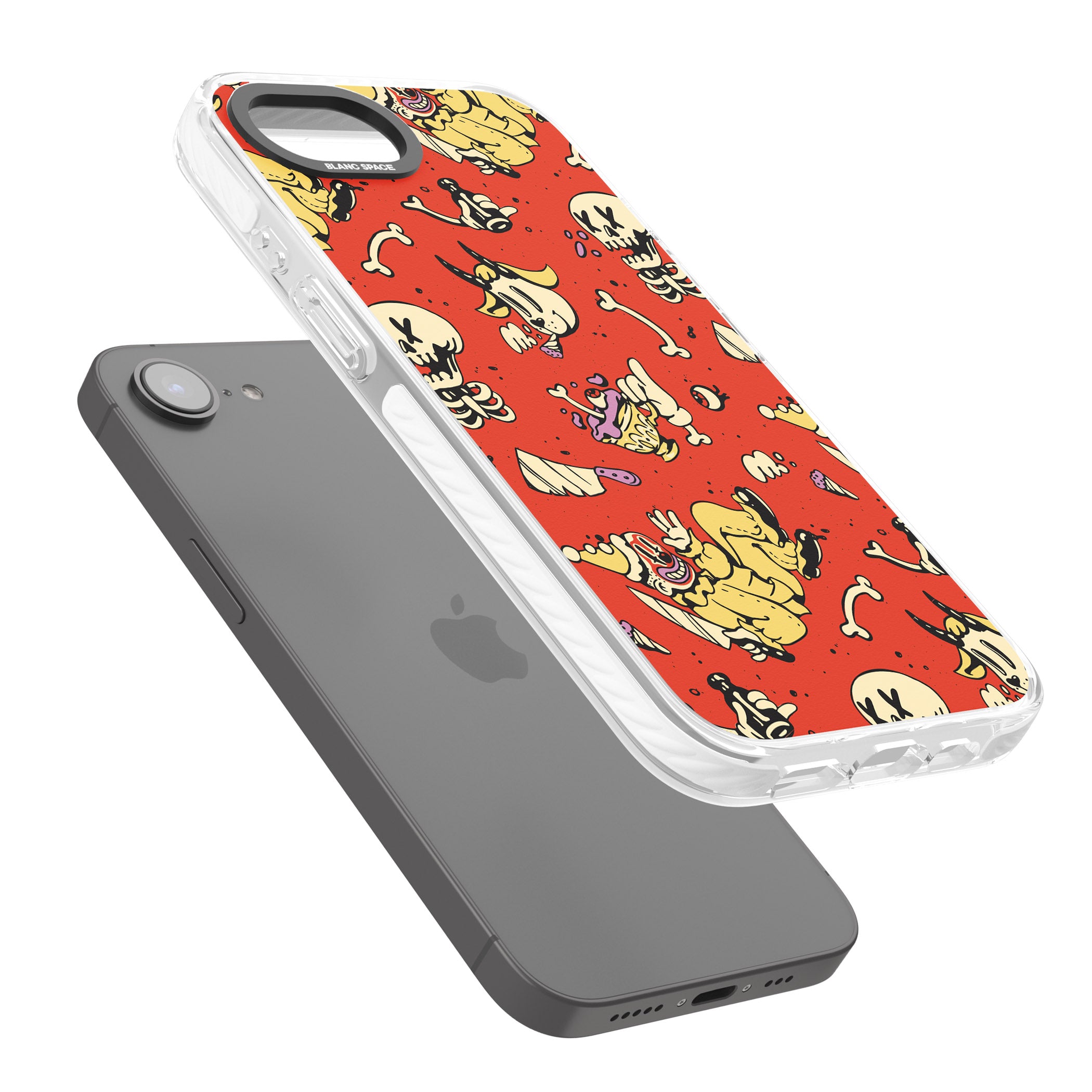 Red Retro Halloween Pattern