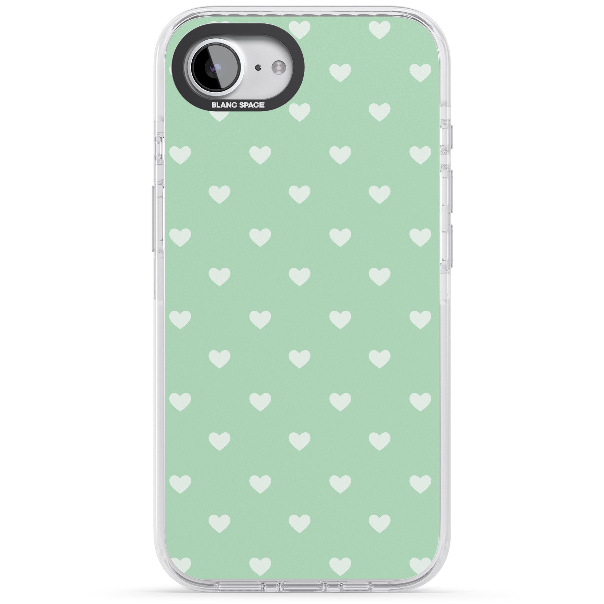 Small Heart Pattern: Green