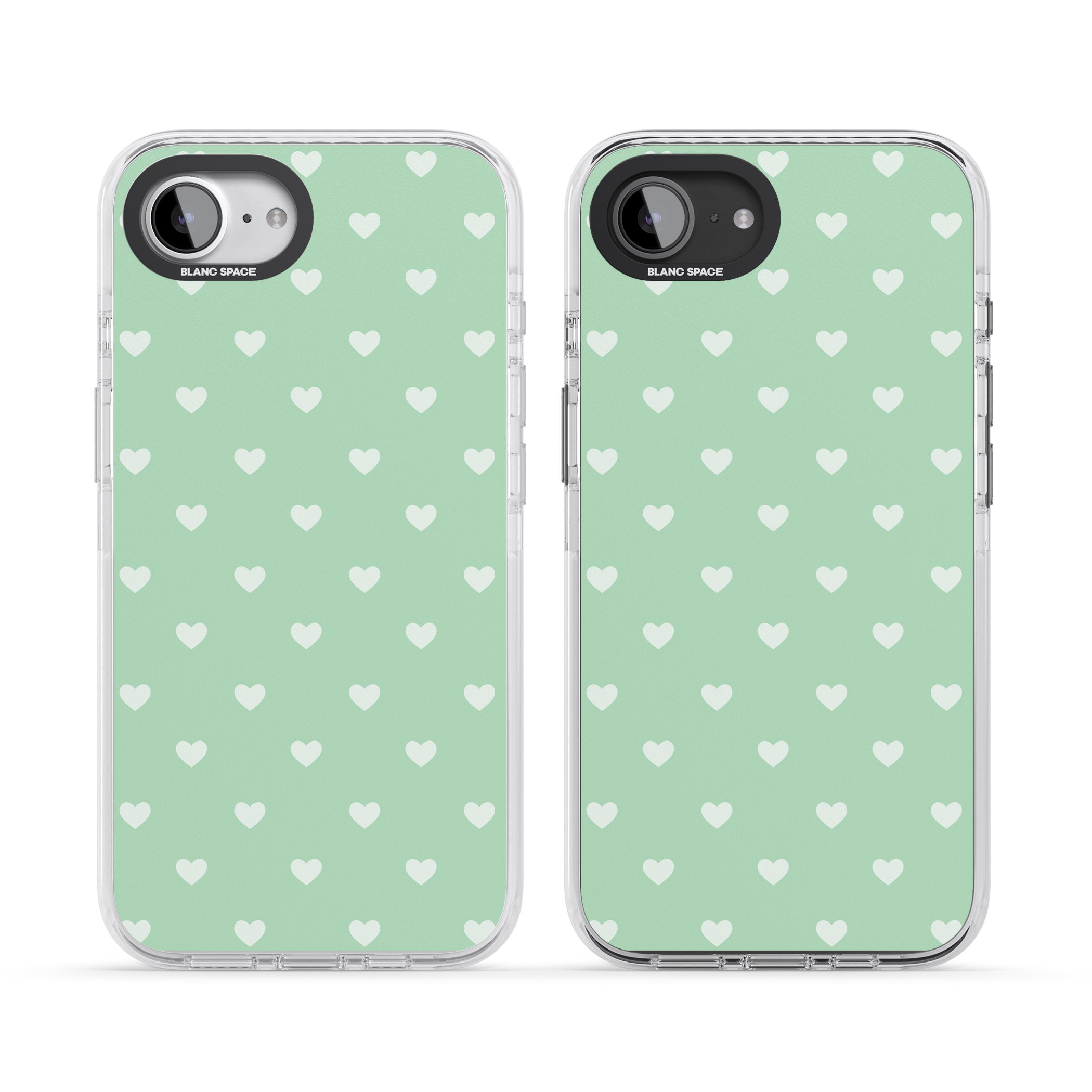 Small Heart Pattern: Green