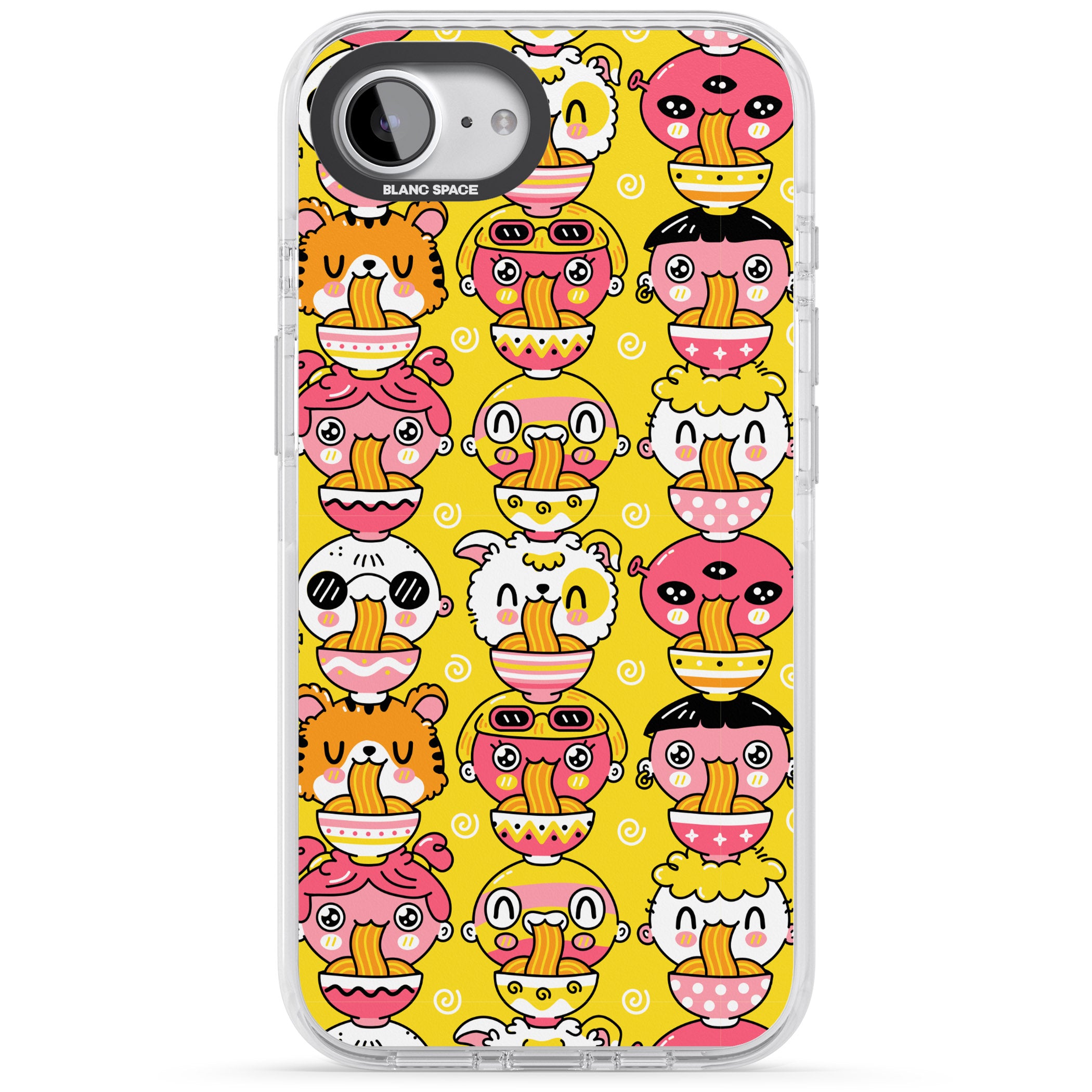 Ramen Noodle Kawaii Pattern
