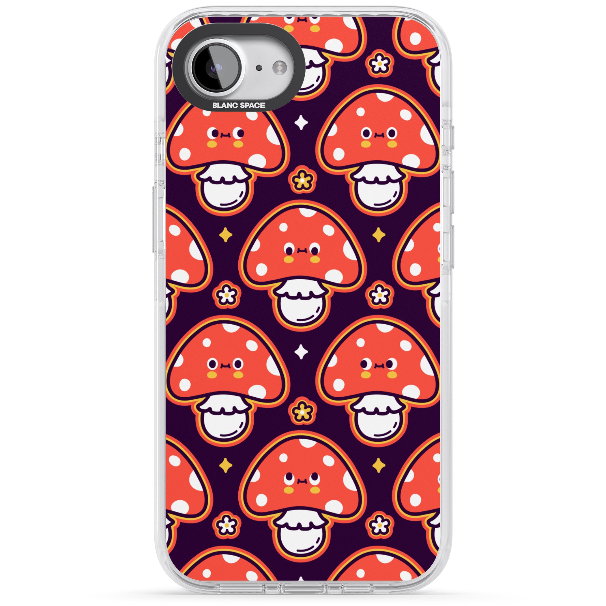 Mushroom Kawaii Pattern