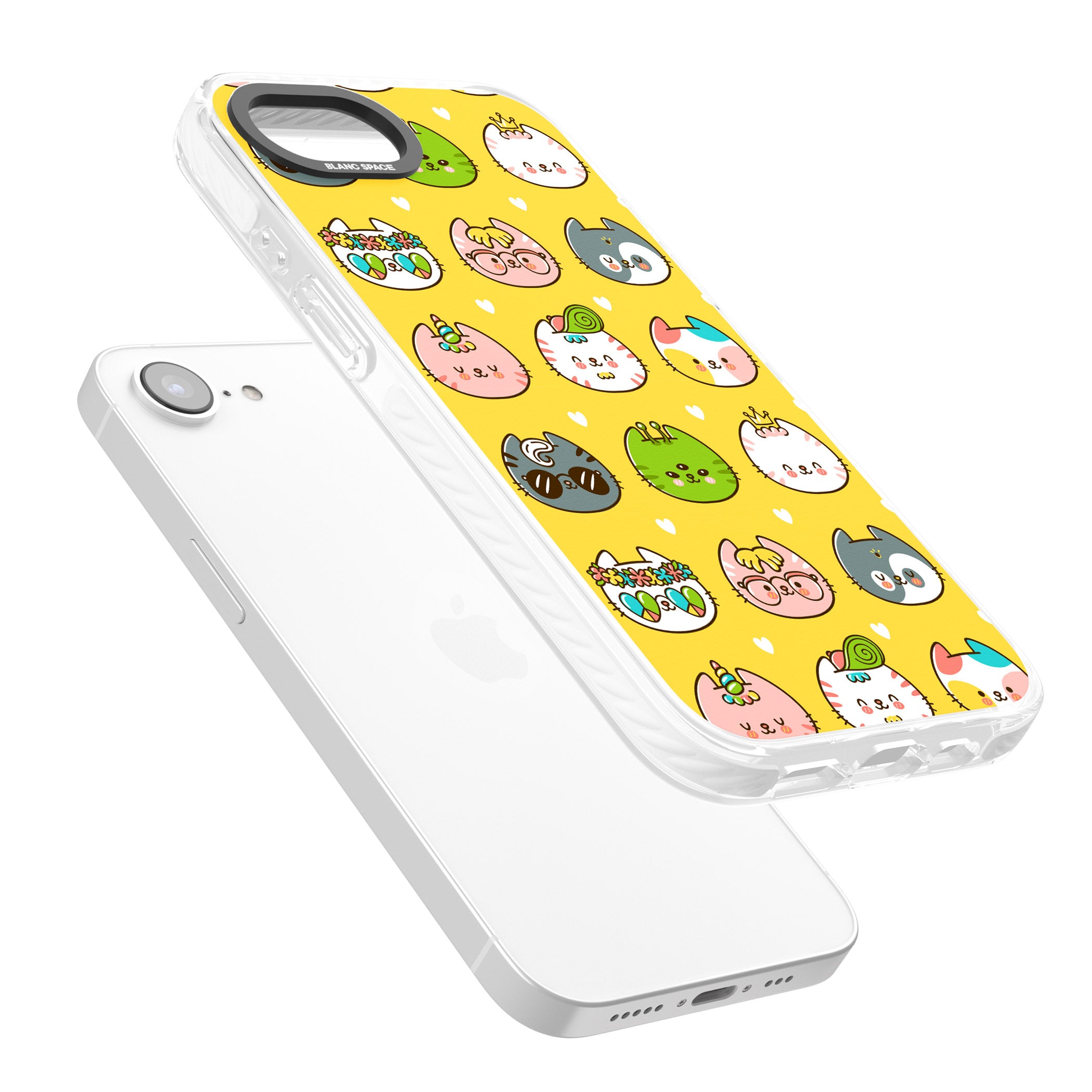 Mythical Cats Kawaii Pattern