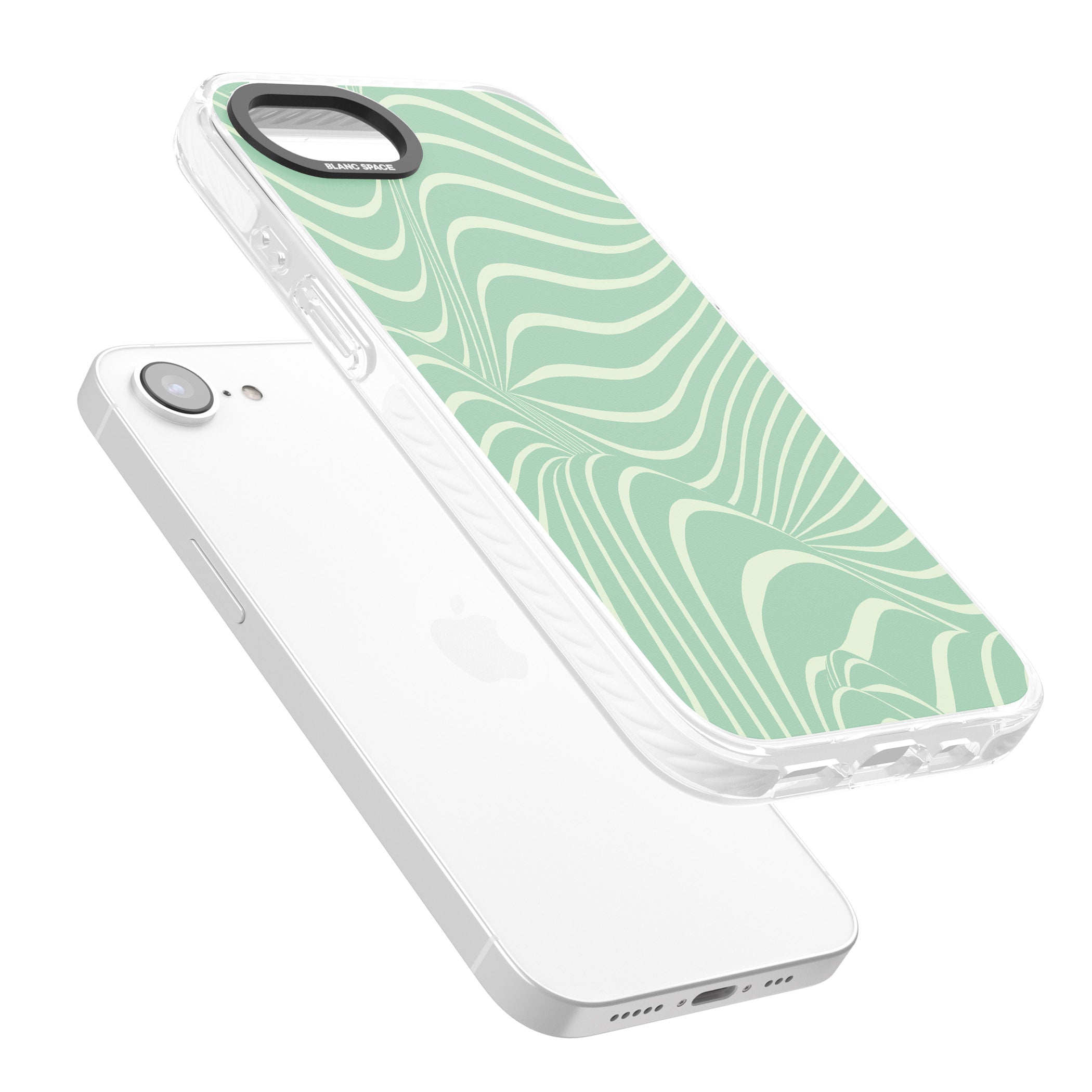 Mint Green Distorted Line