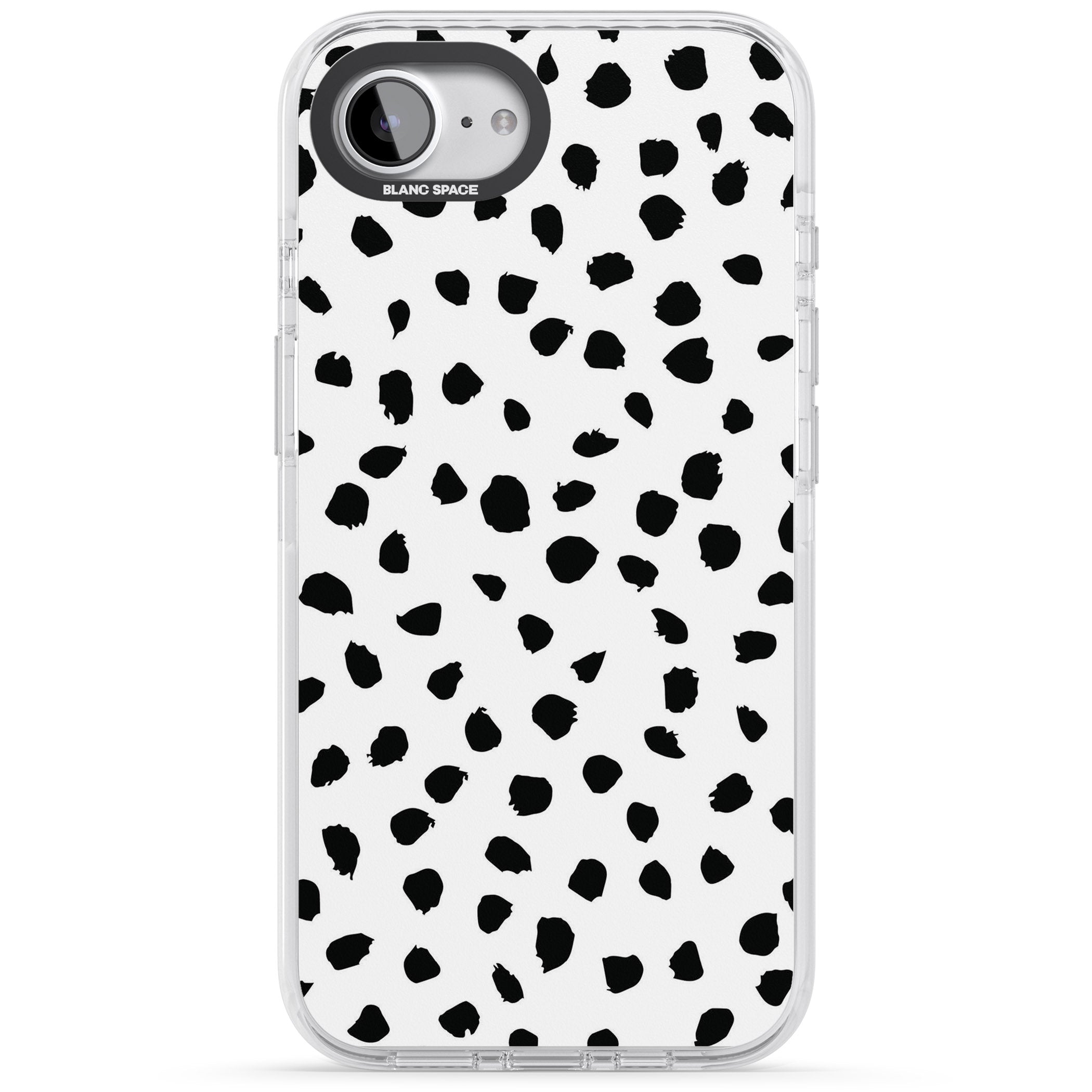 White Dalmatian Print