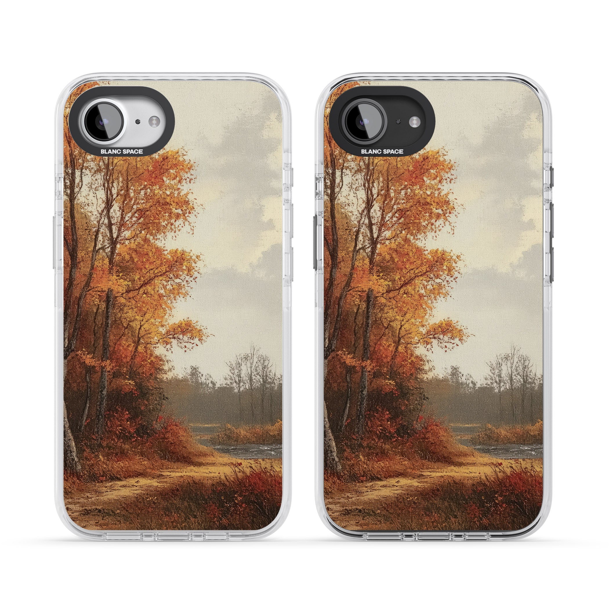 Vintage Autumn Oil Painting