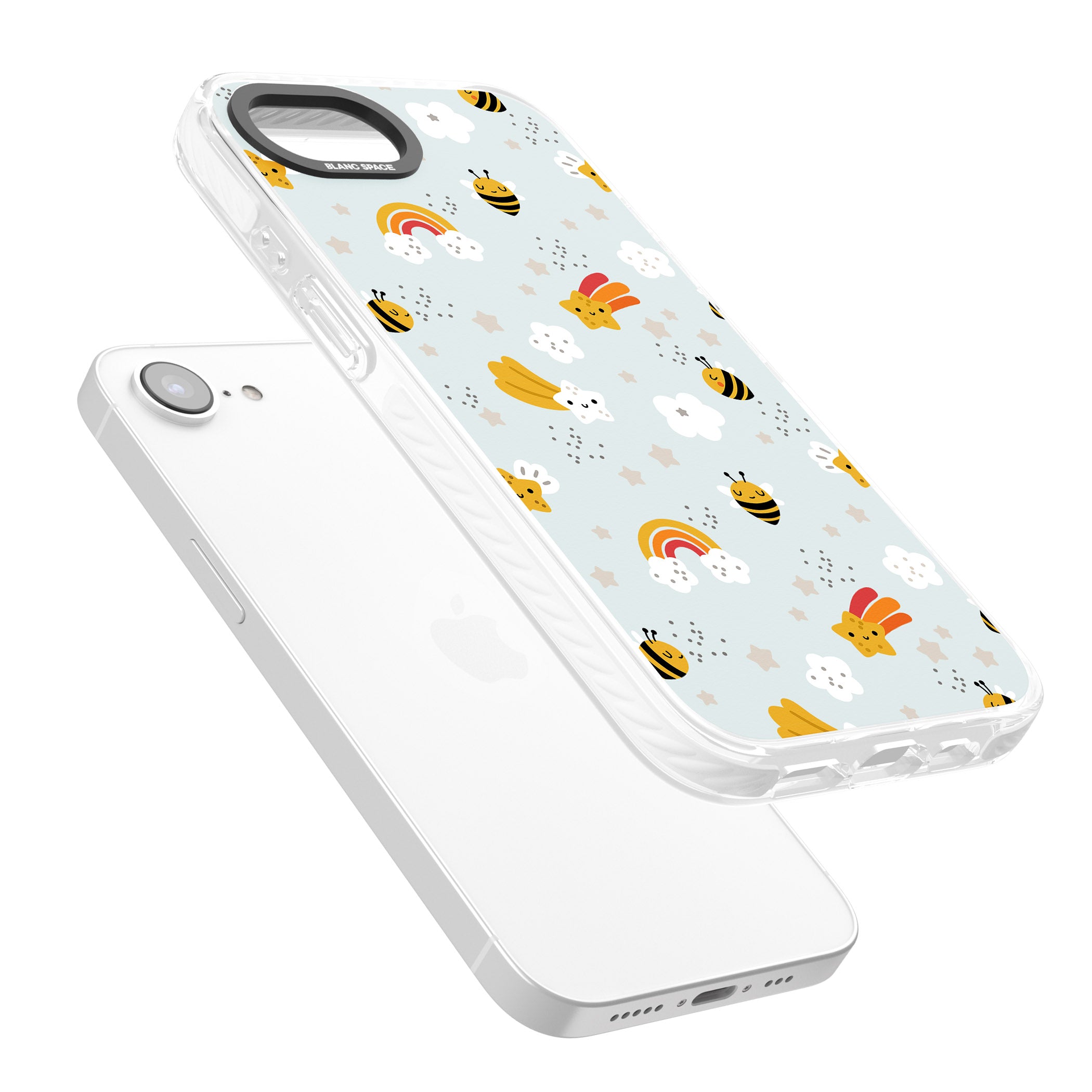 Sweet As Honey Patterns: Bees & Rainbows