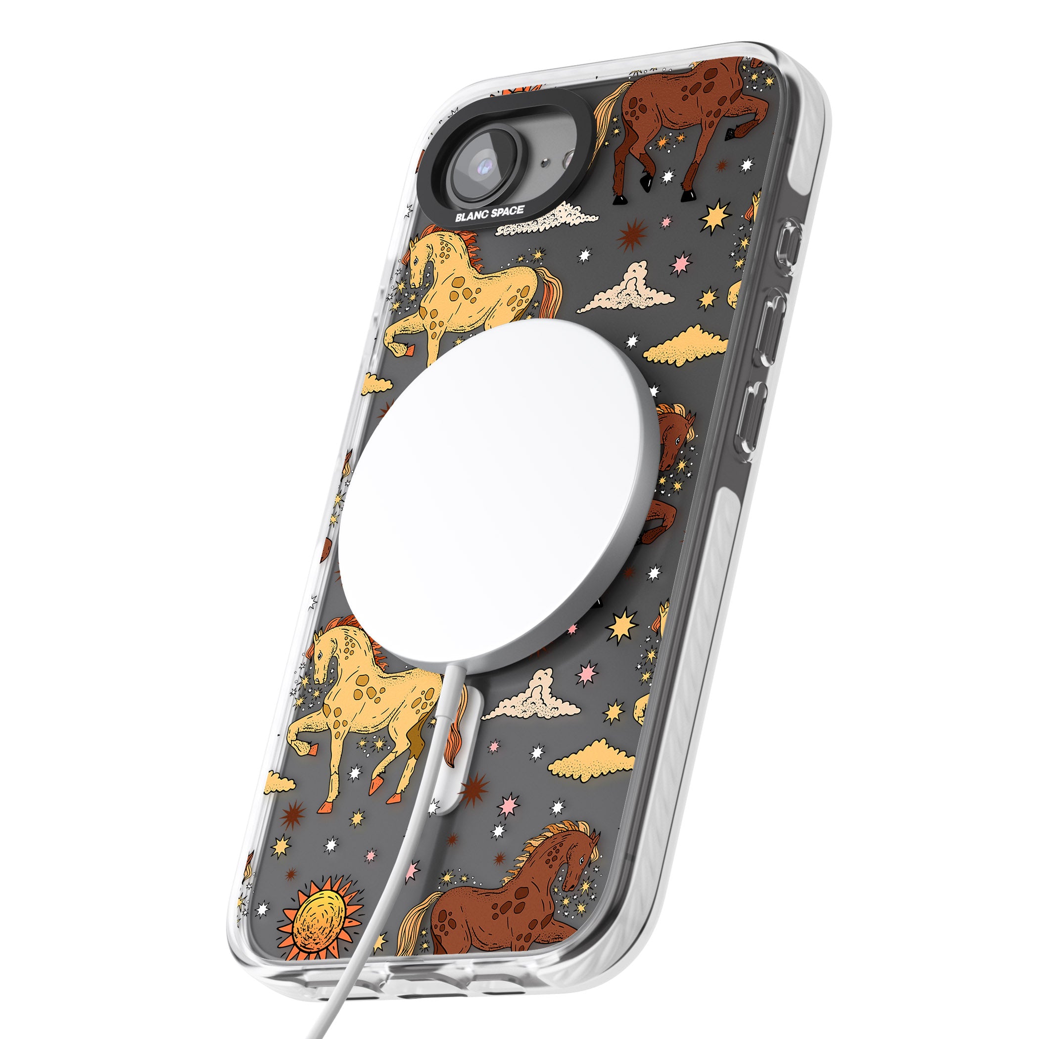 Boho Celestial Wild Horses