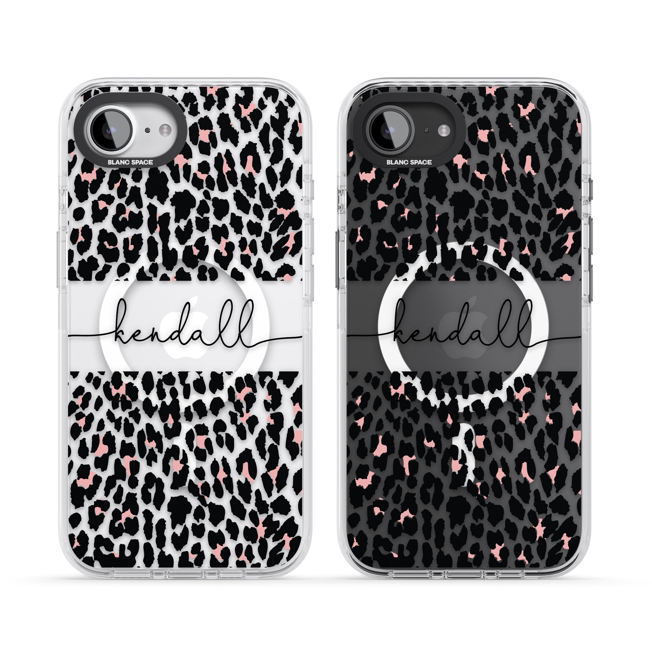 Personalised Cursive Leopard Spots