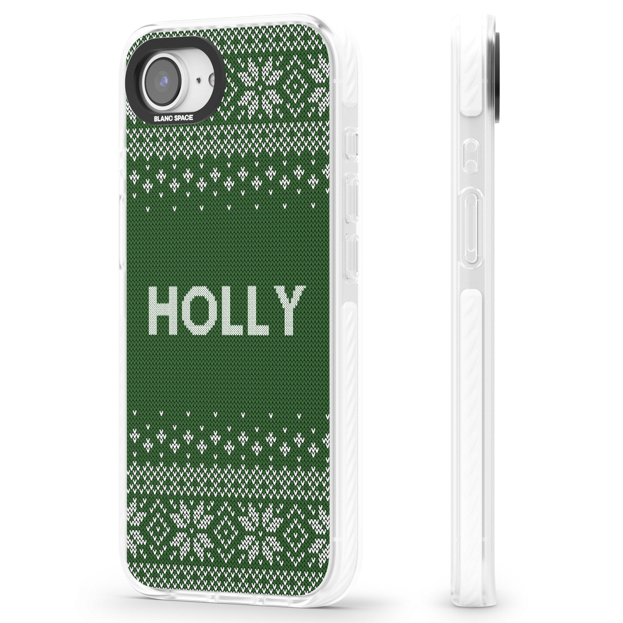 Personalised Green Christmas Knit