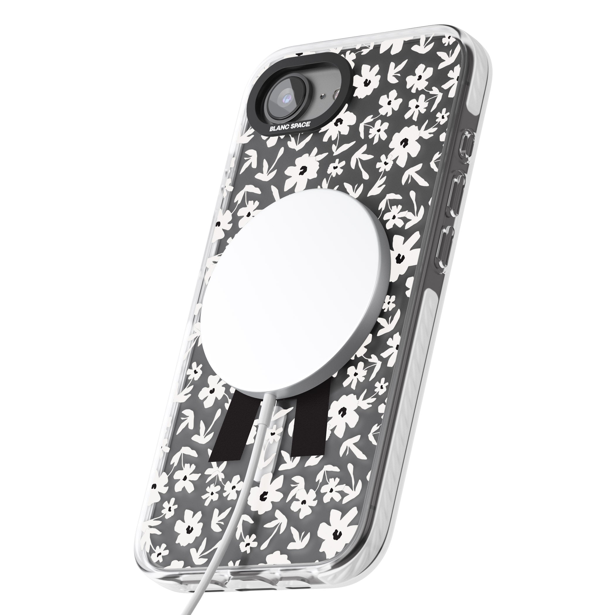 Personalised Bold Initial Floral