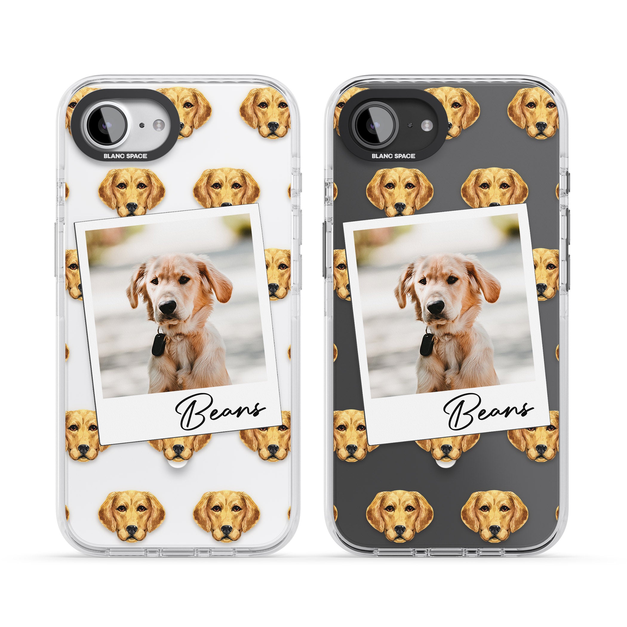 Personalised Labrador Instant Camera Photo