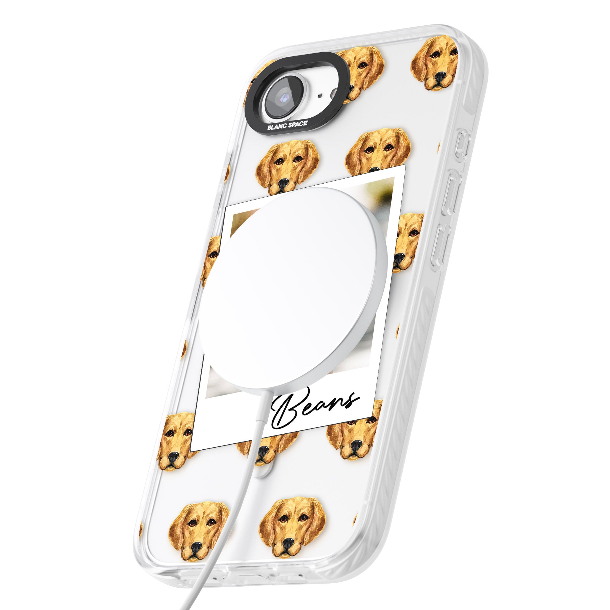 Personalised Labrador Instant Camera Photo