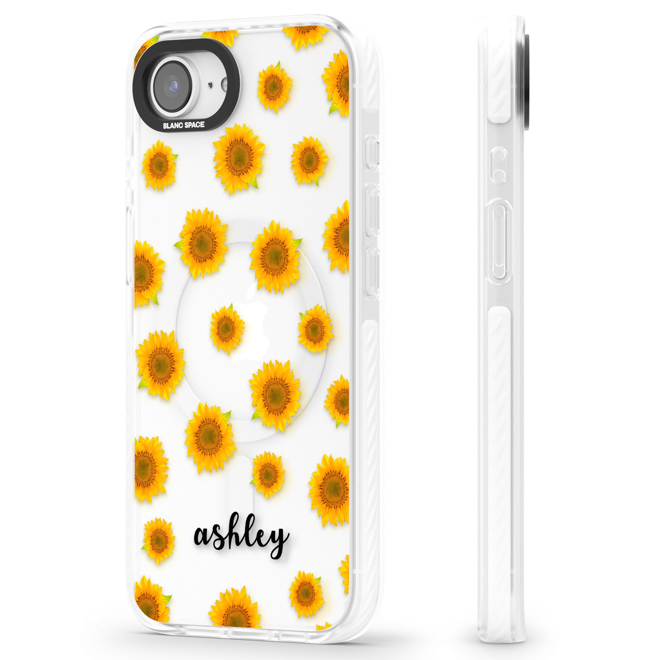 Personalised Sunflowers & Cursive