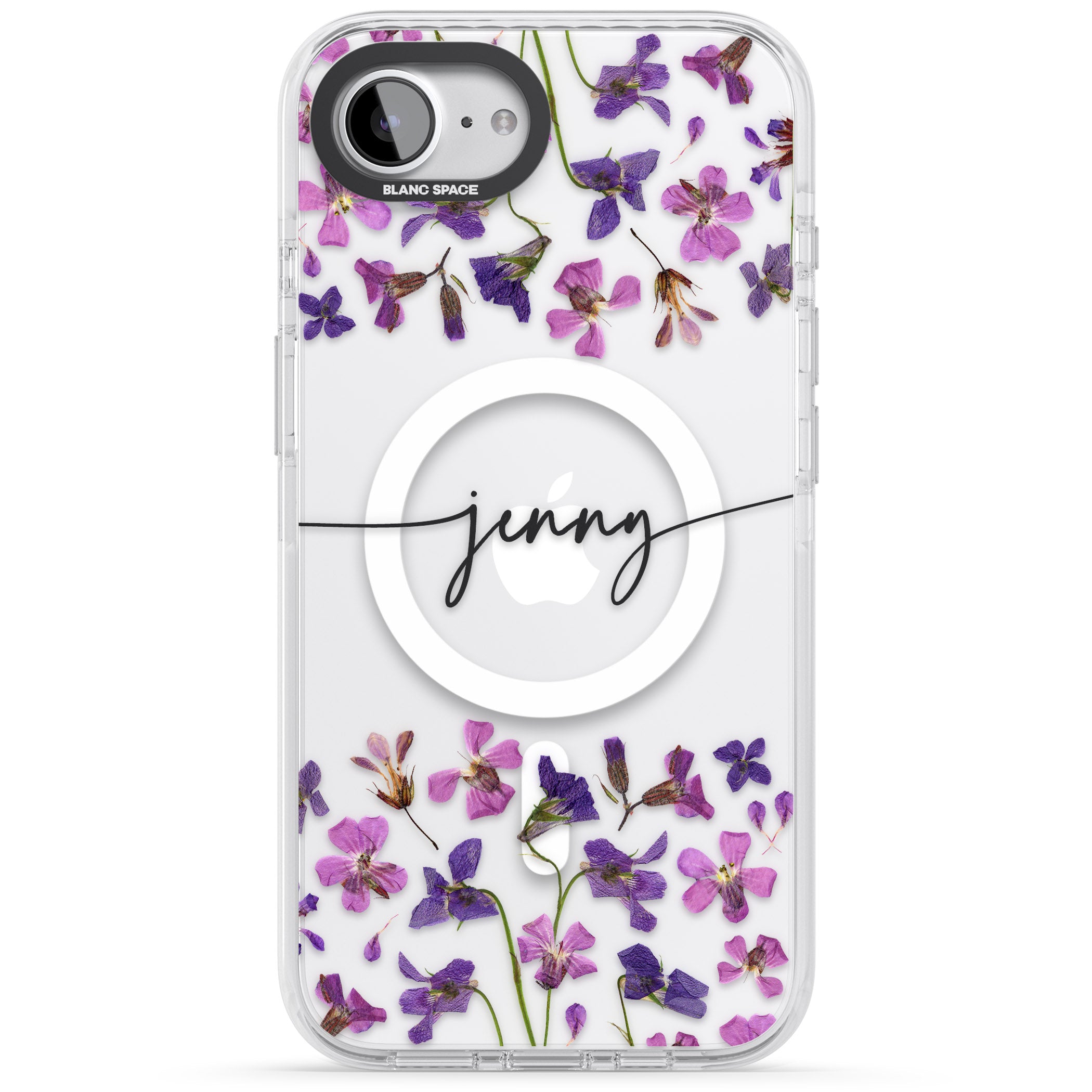 Personalised Purple Violets