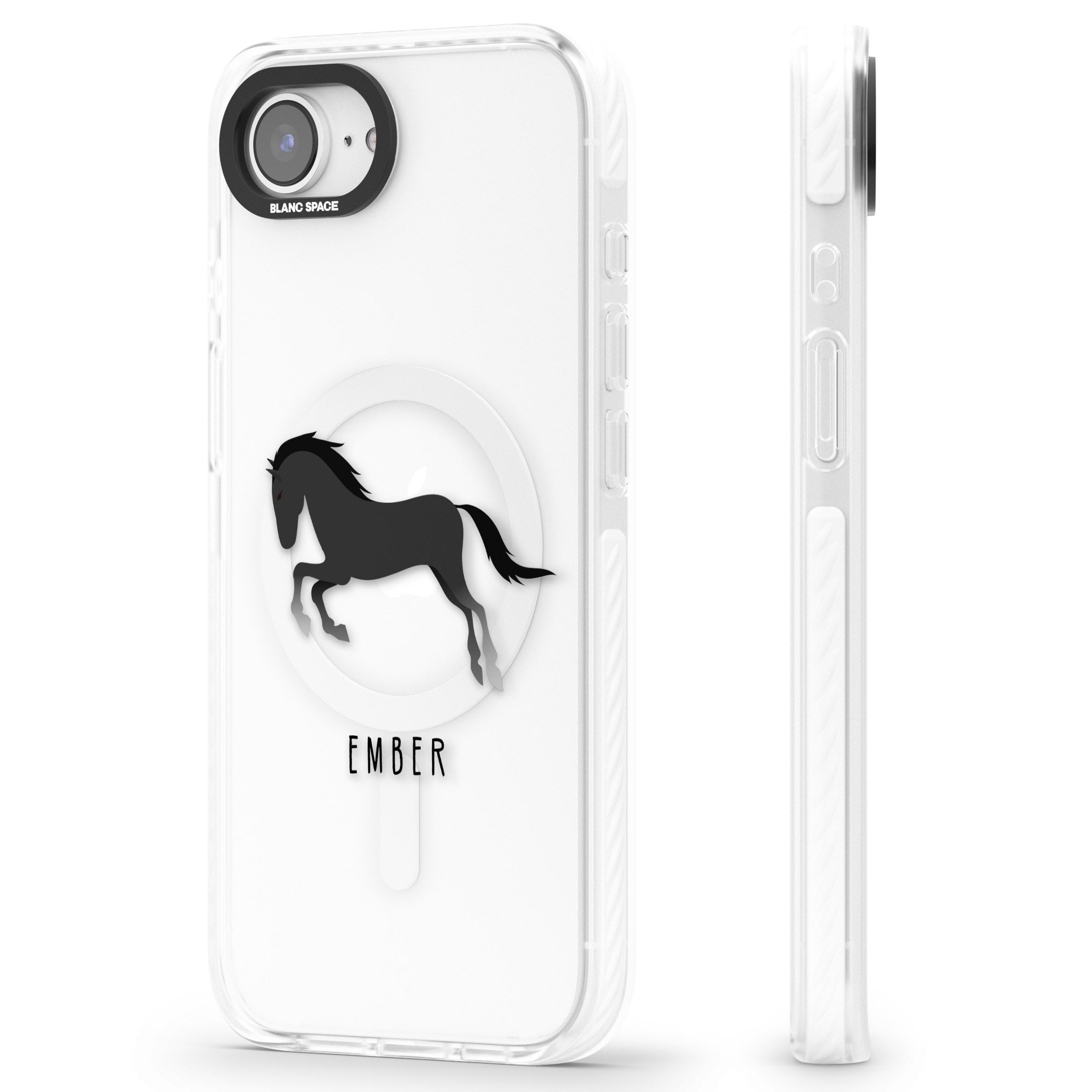 Personalised Black Horse