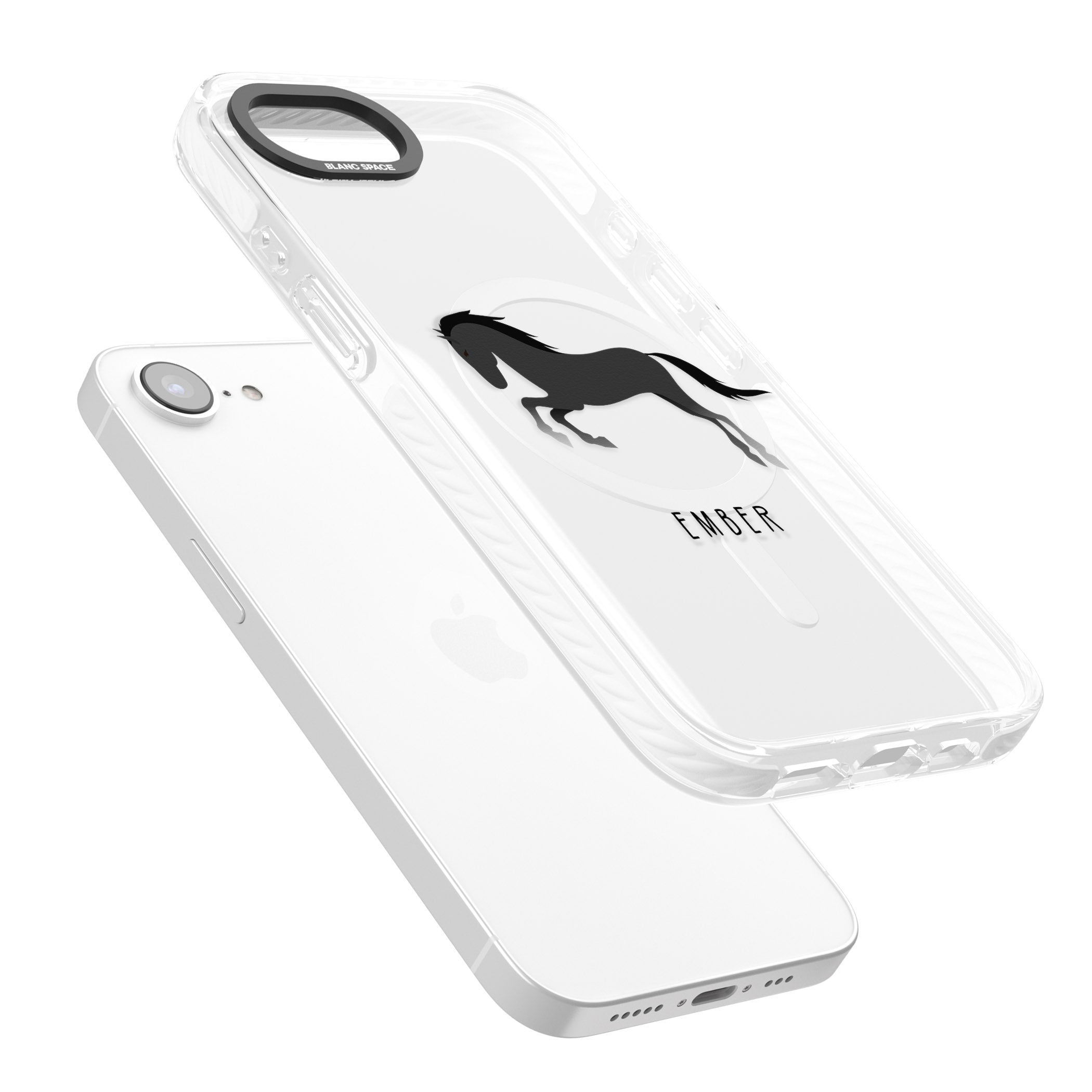 Personalised Black Horse