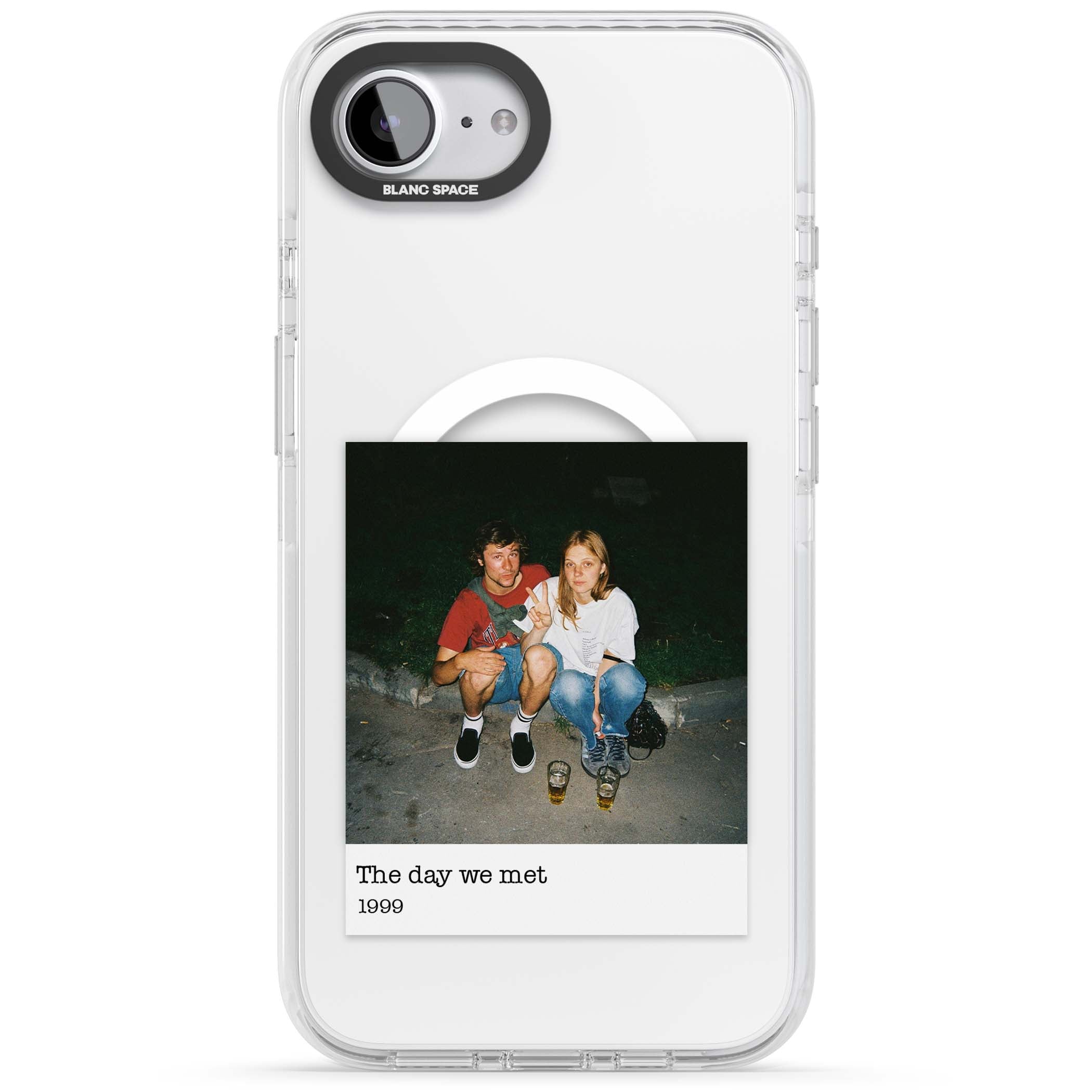 Photo Memory minimal iPhone case | Impact Magsafe case for iPhone 16e, iPhone 17e