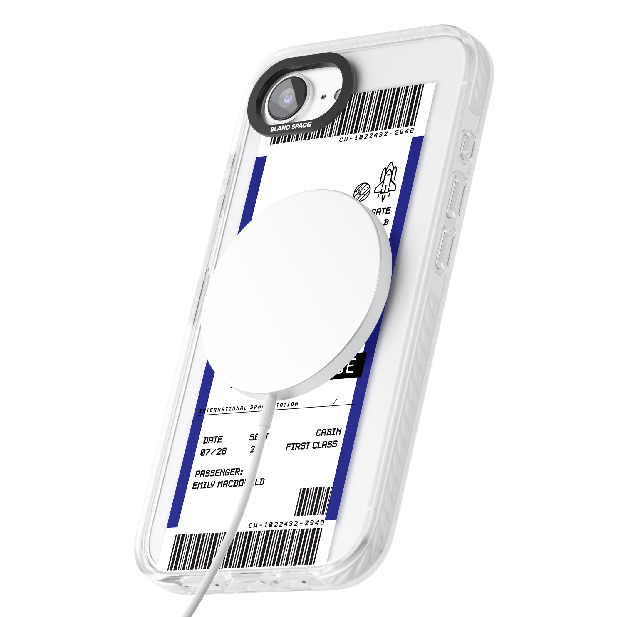 Personalised Mercury Travel Ticket