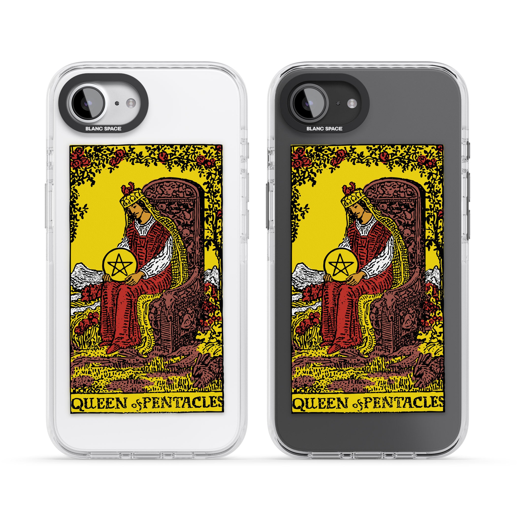 Personalised Queen Of Pentacles Tarot Card (Color)