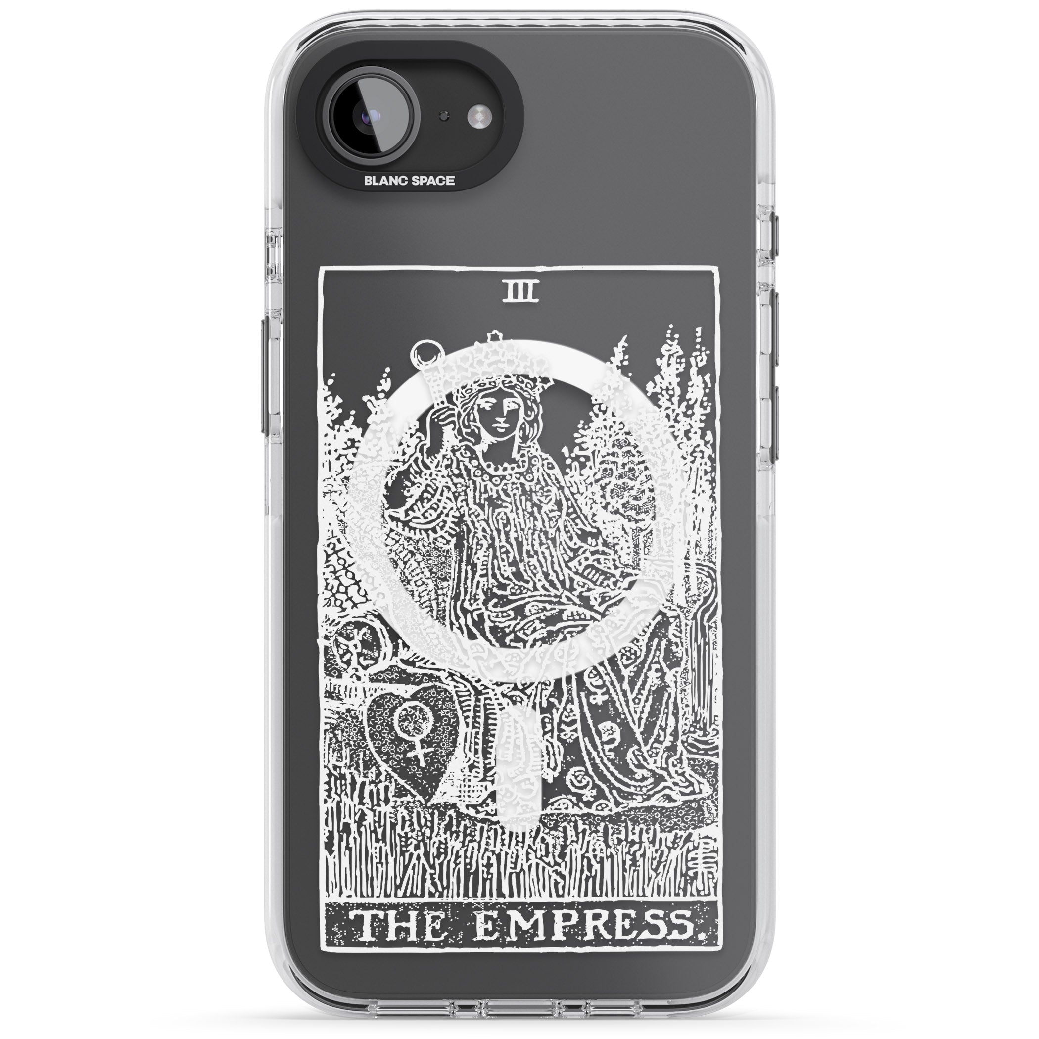 Personalised The Empress Tarot Card (White)