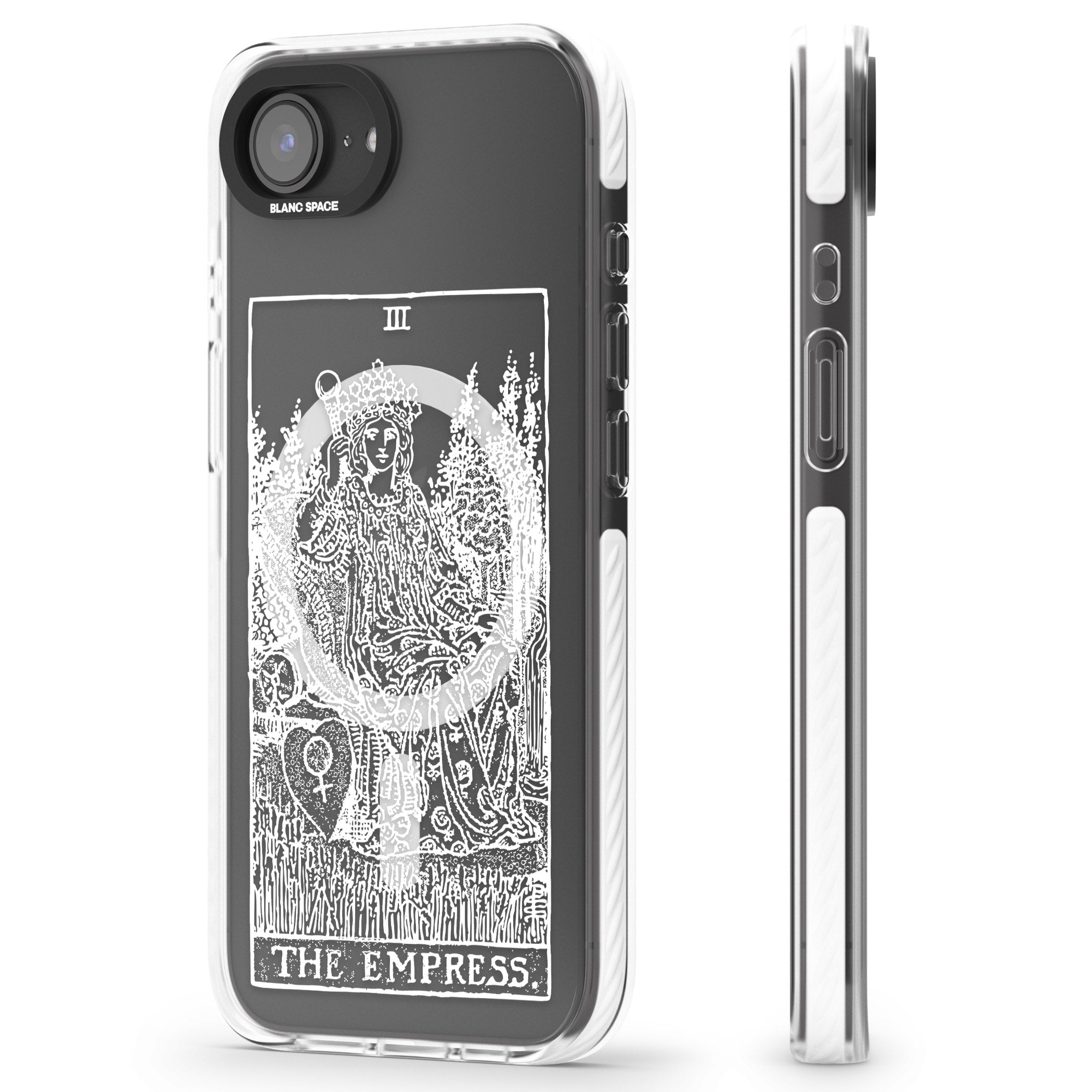 Personalised The Empress Tarot Card (White)
