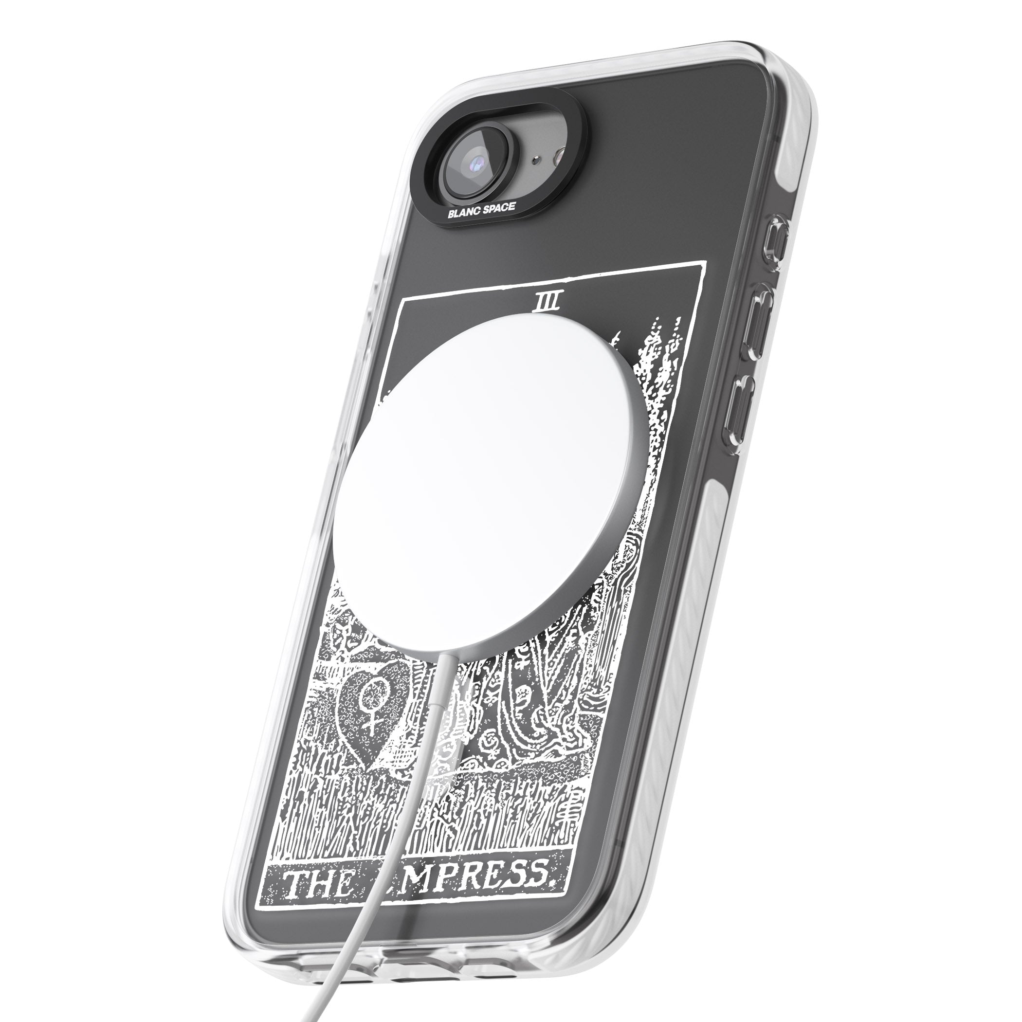 Personalised The Empress Tarot Card (White)