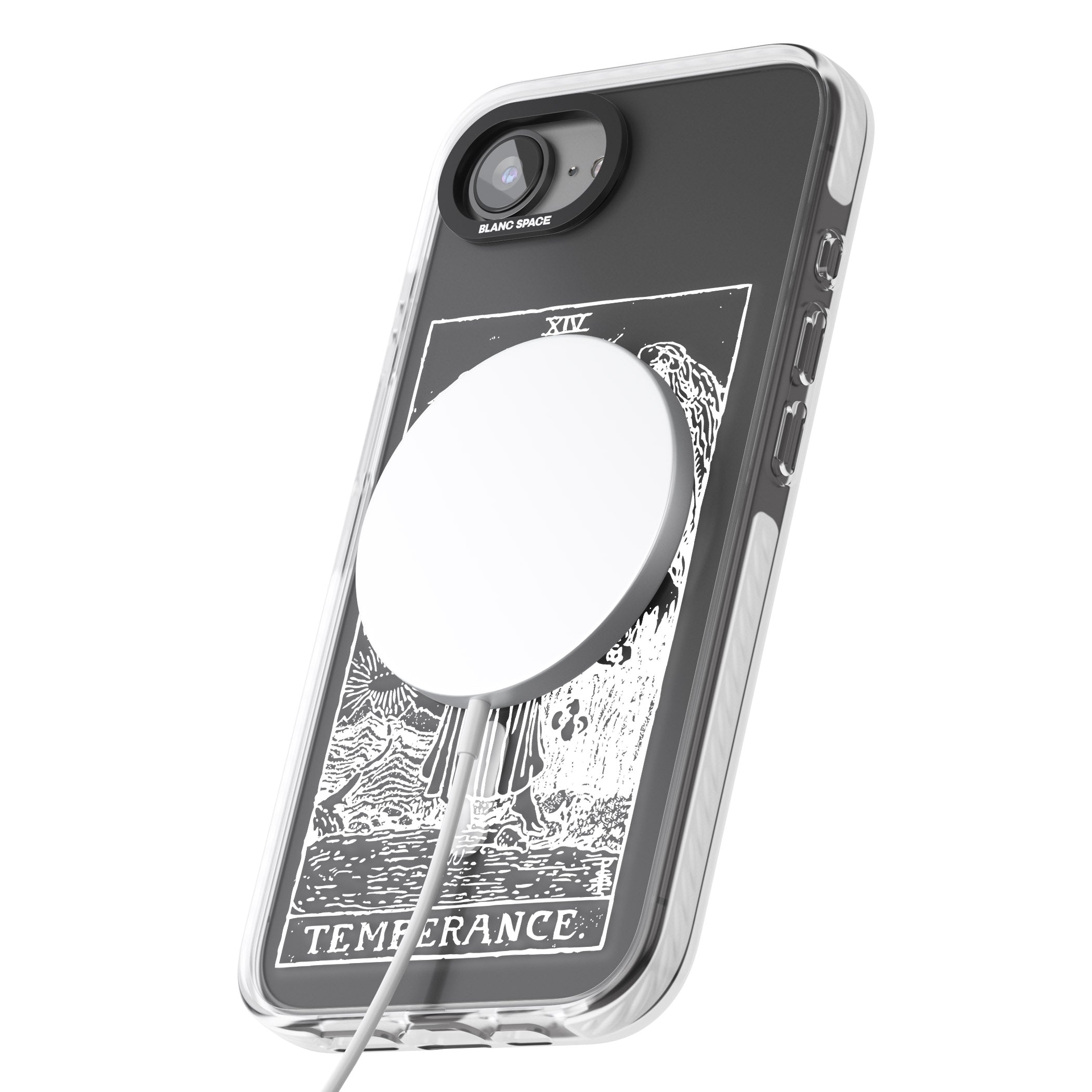 Personalised Temperance Tarot Card (White)