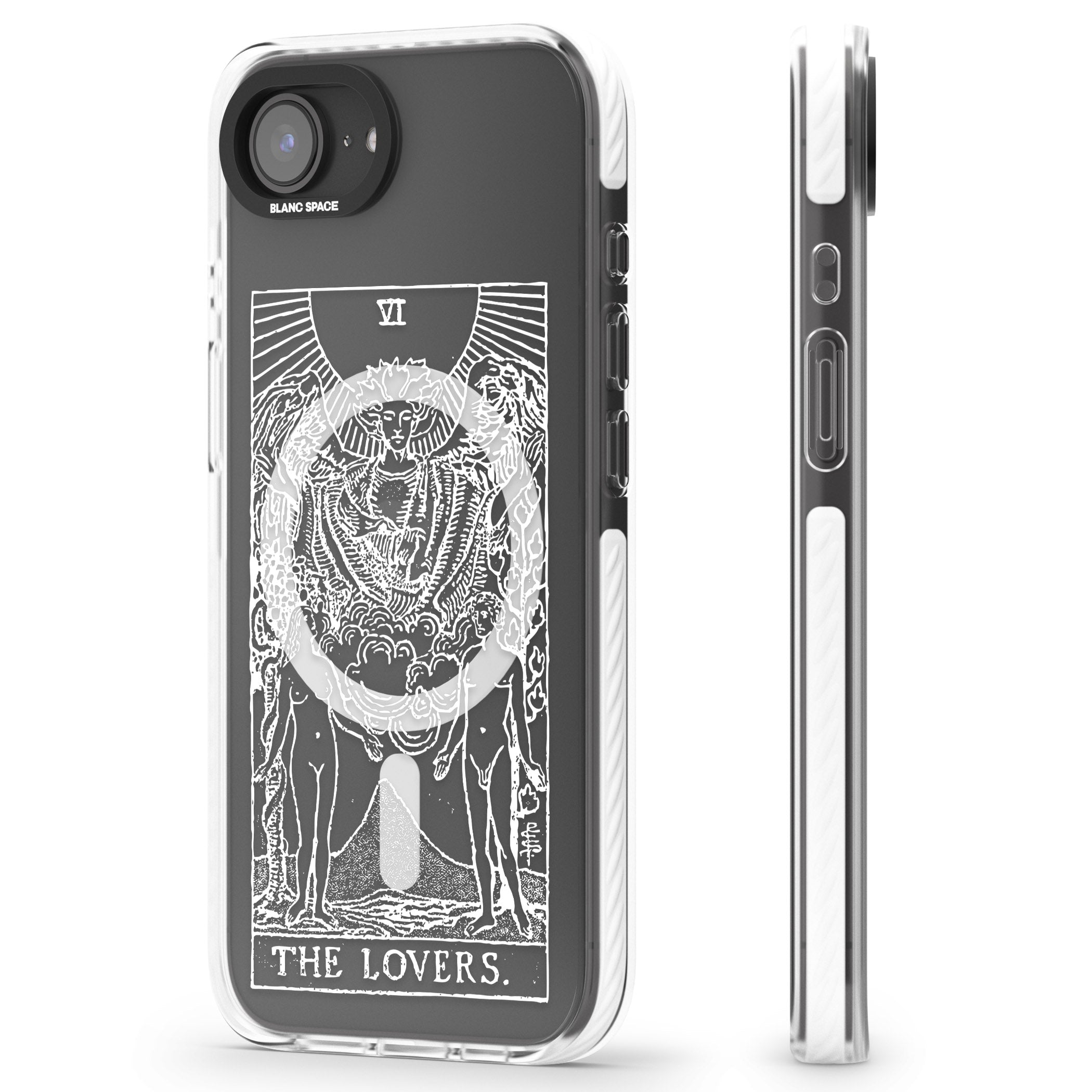Personalised The Lovers Tarot Card (White)
