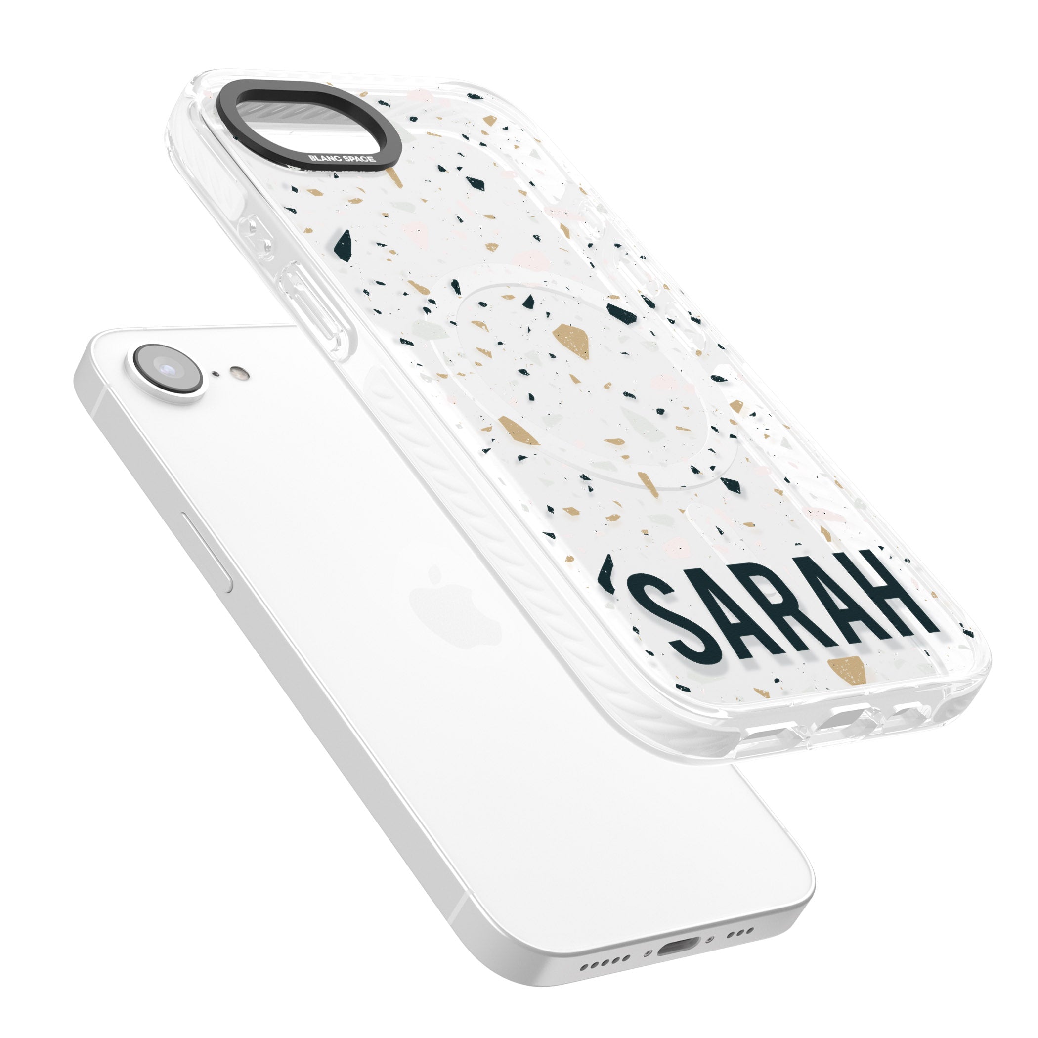 Personalised Terrazzo Blue, Pink, Brown