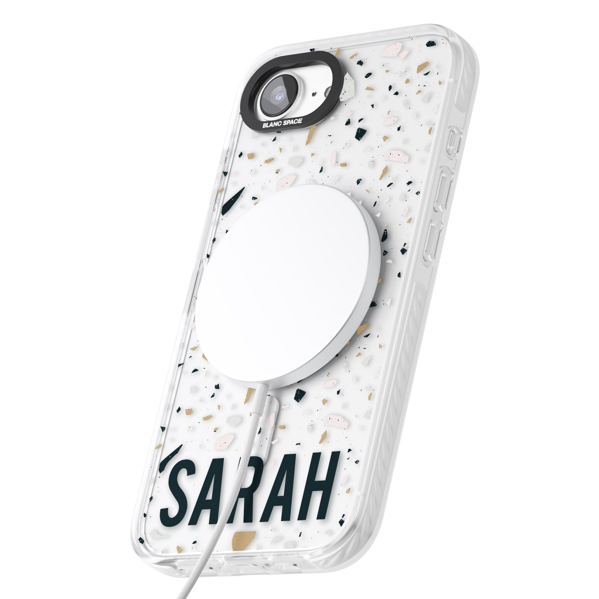 Personalised Terrazzo Blue, Pink, Brown