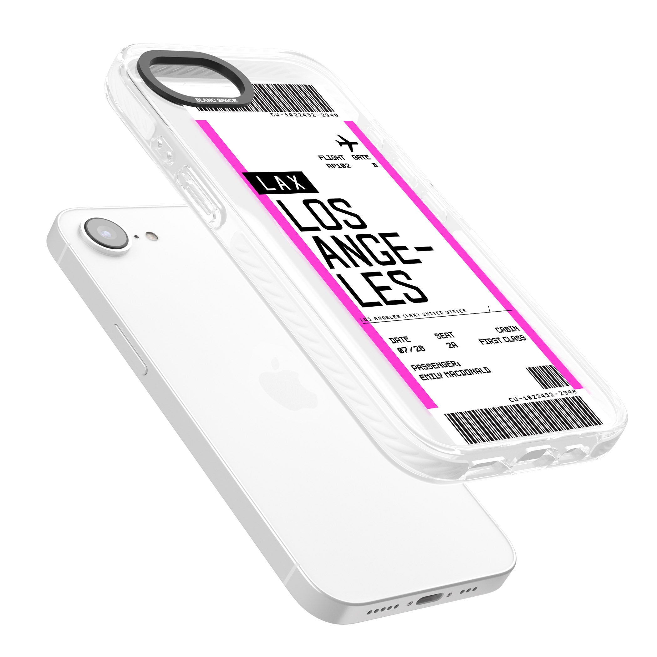 Personalised Los Angeles Boarding Pass