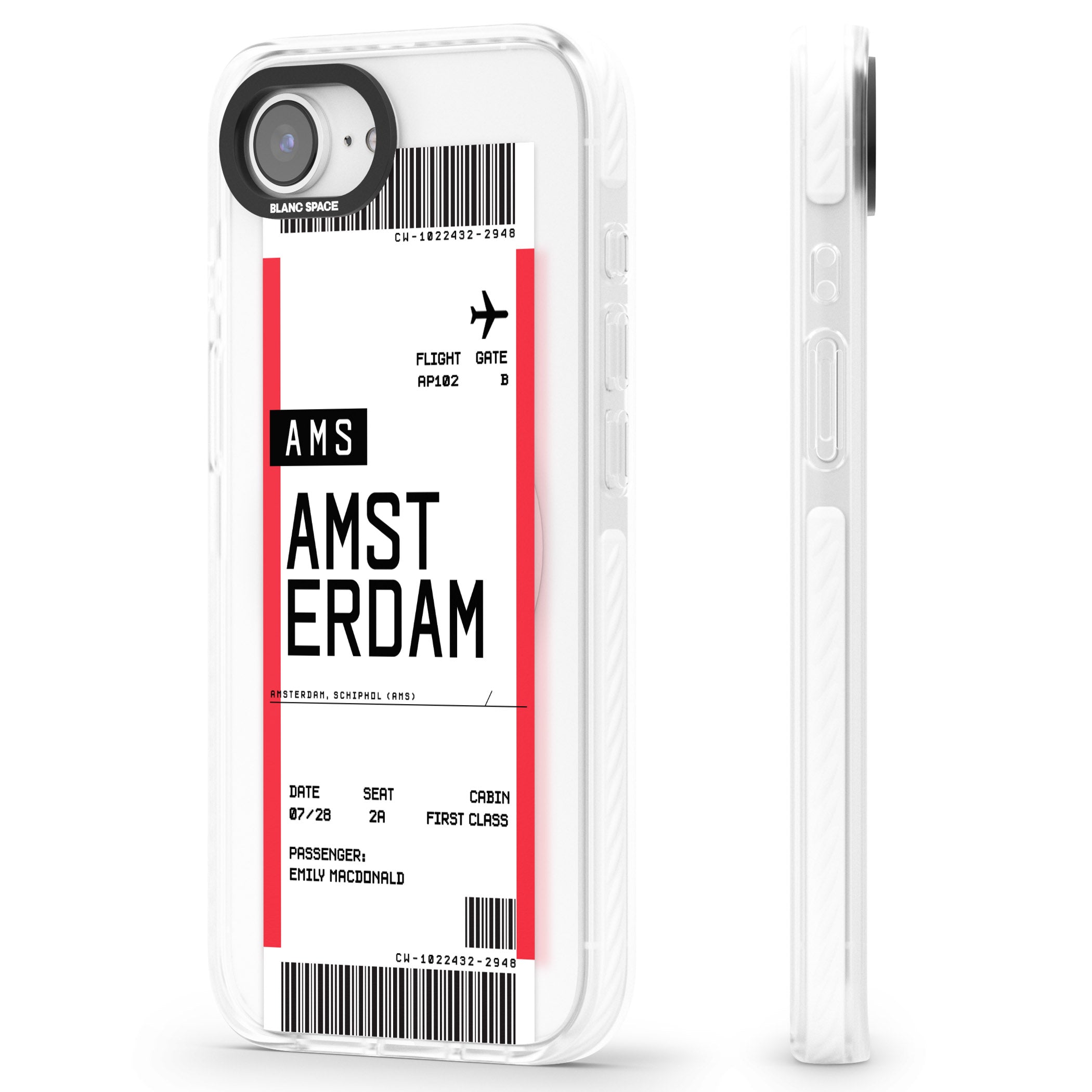 Personalised Amsterdam Boarding Pass