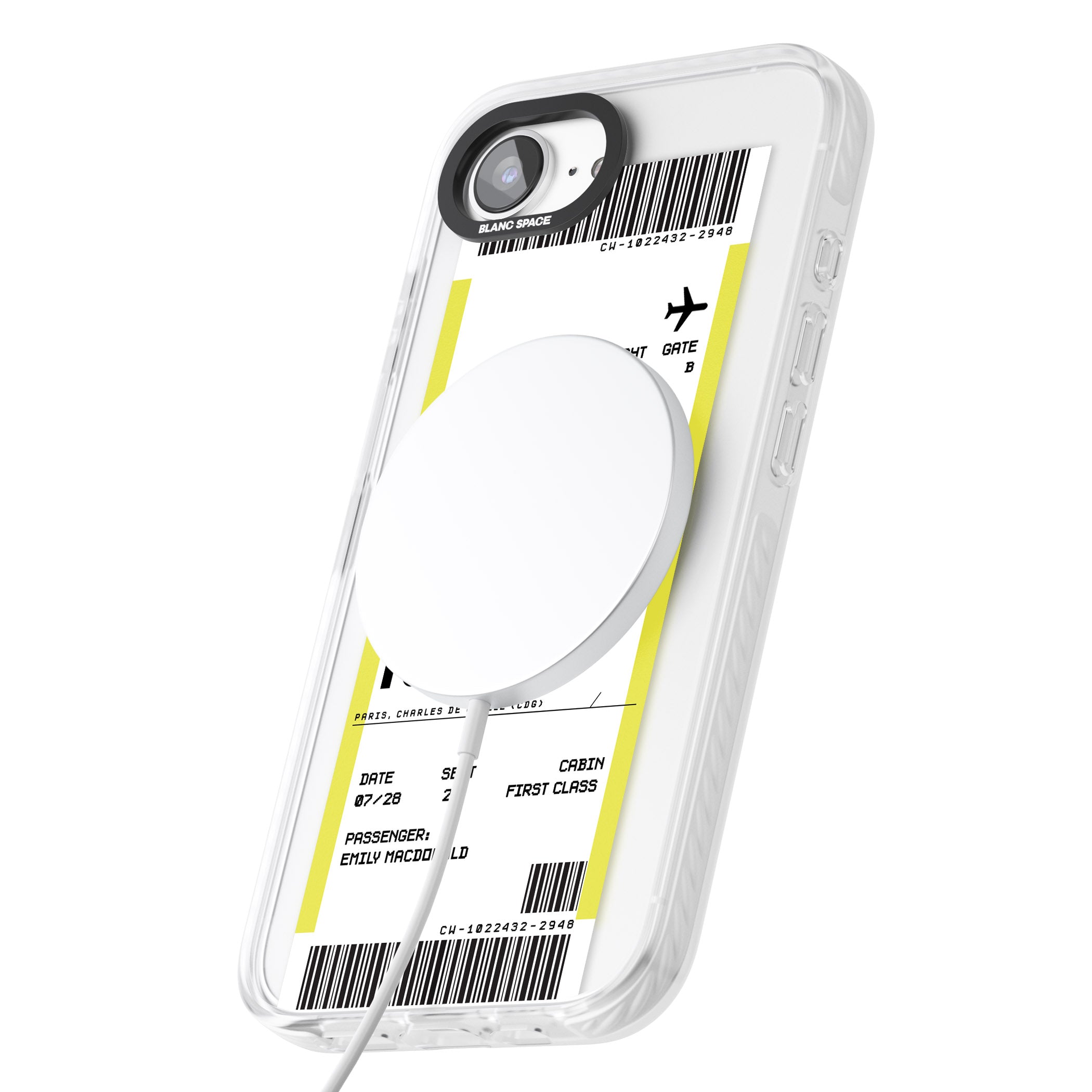 Personalised Paris Boarding Pass