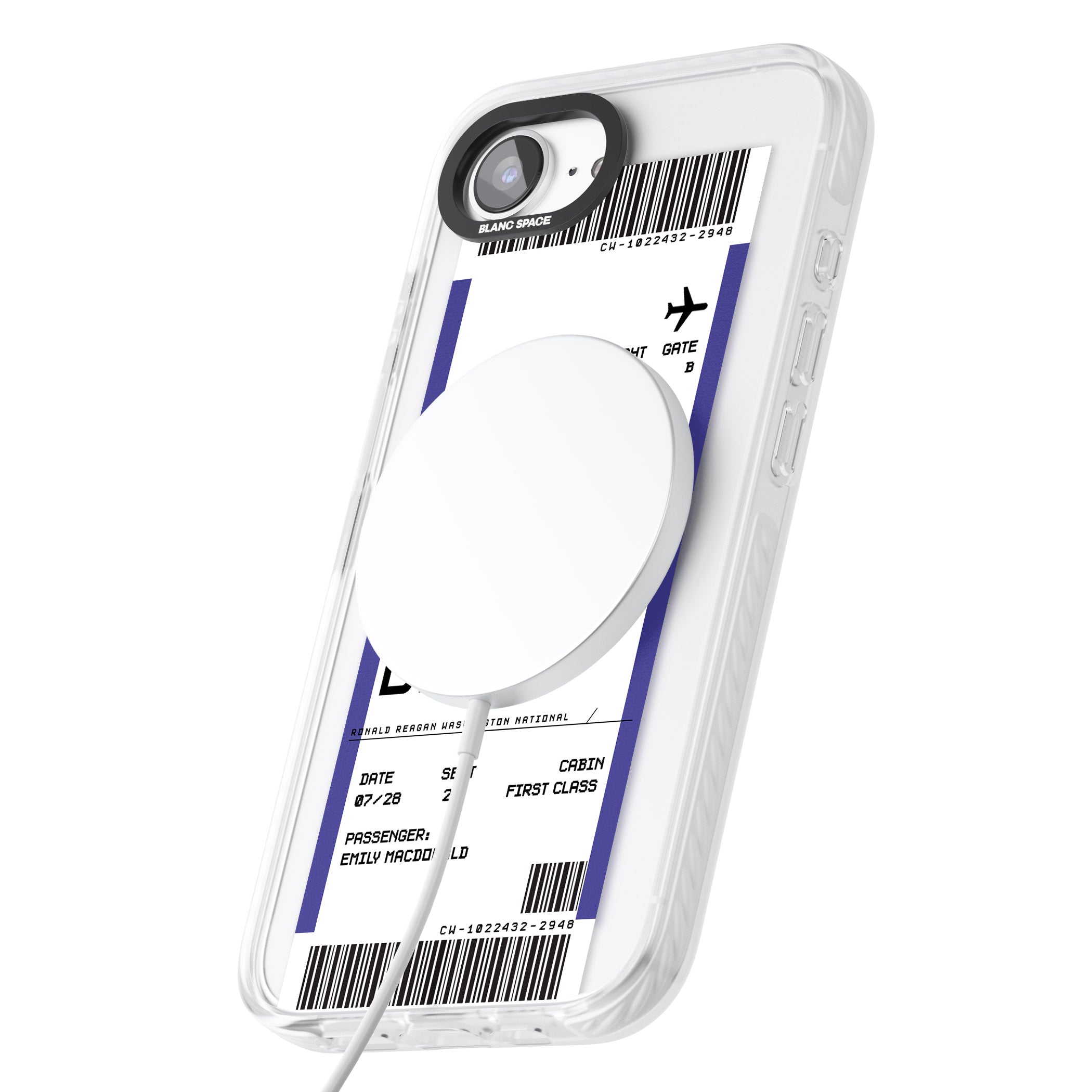 Personalised Washington D.C. Boarding Pass