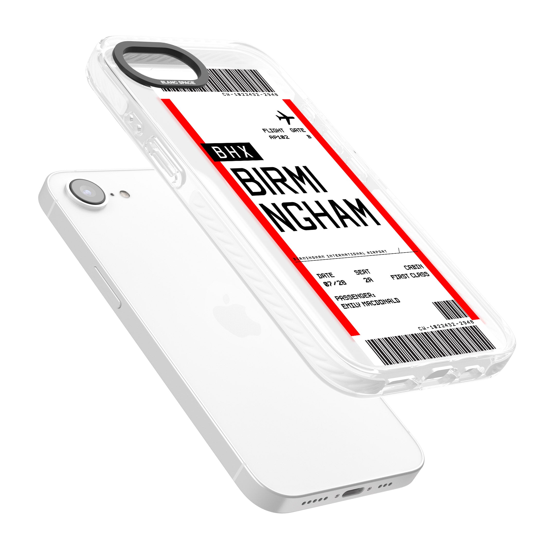 Personalised Birmingham Boarding Pass