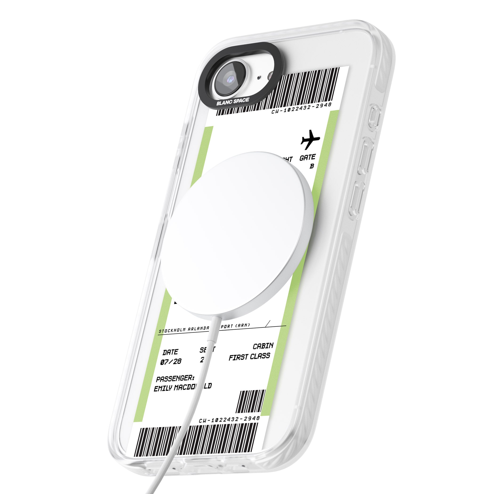 Personalised Stockholm Boarding Pass