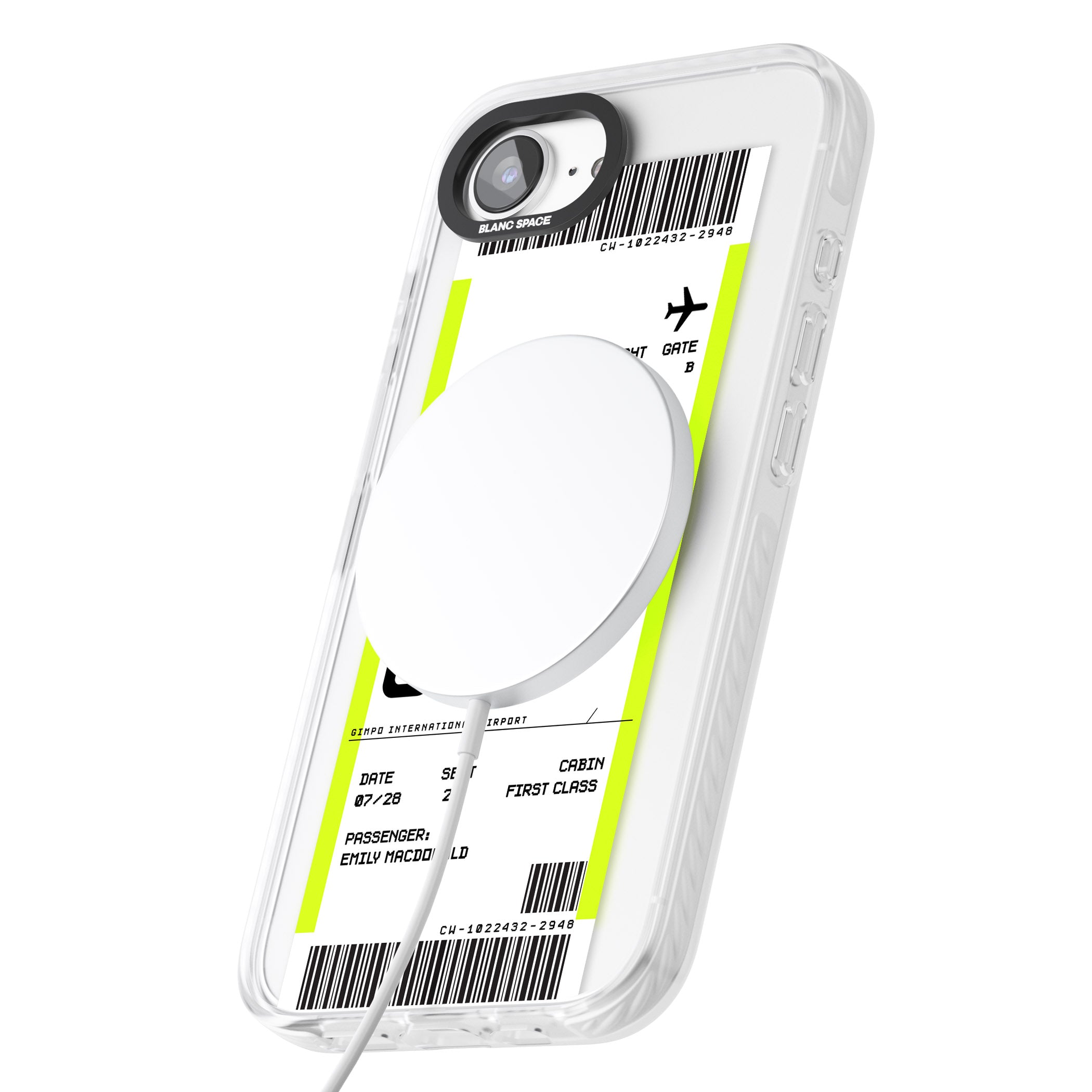 Personalised Seoul Boarding Pass