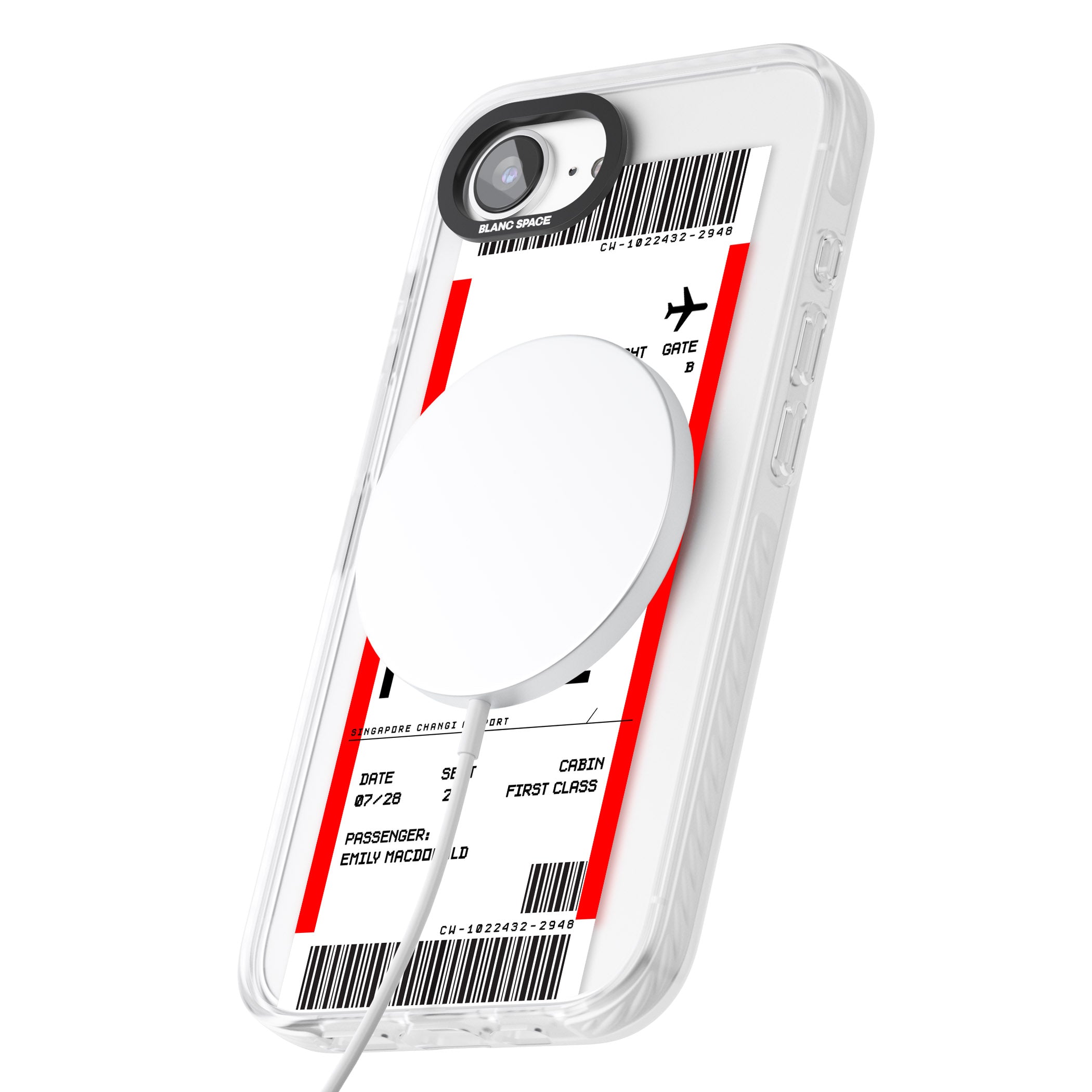 Personalised Singapore Boarding Pass