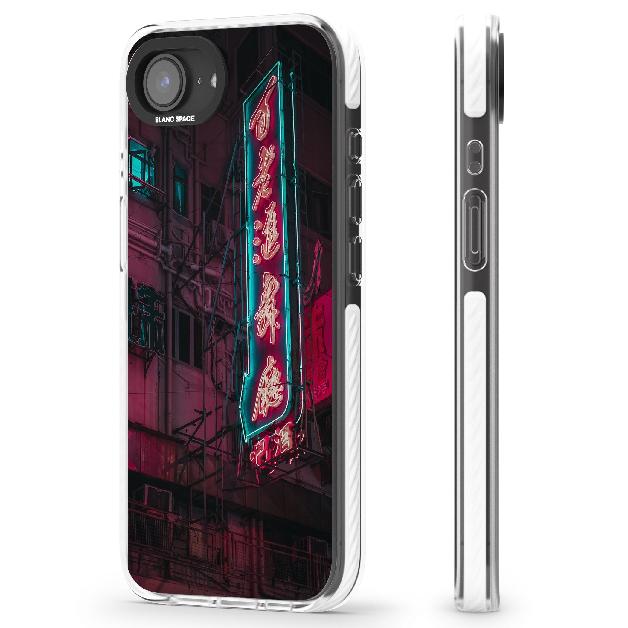 Neon Kanji Cityscape