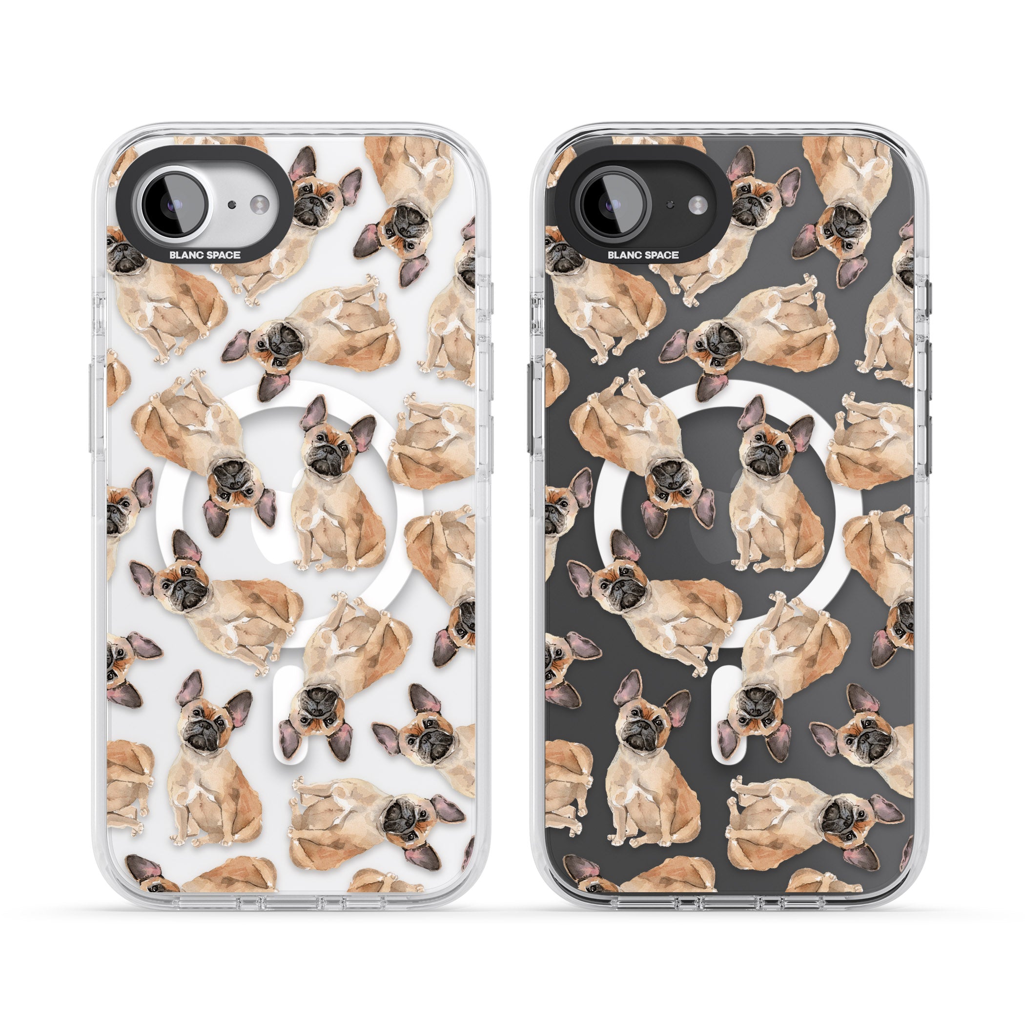 French Bulldog Watercolour Pattern