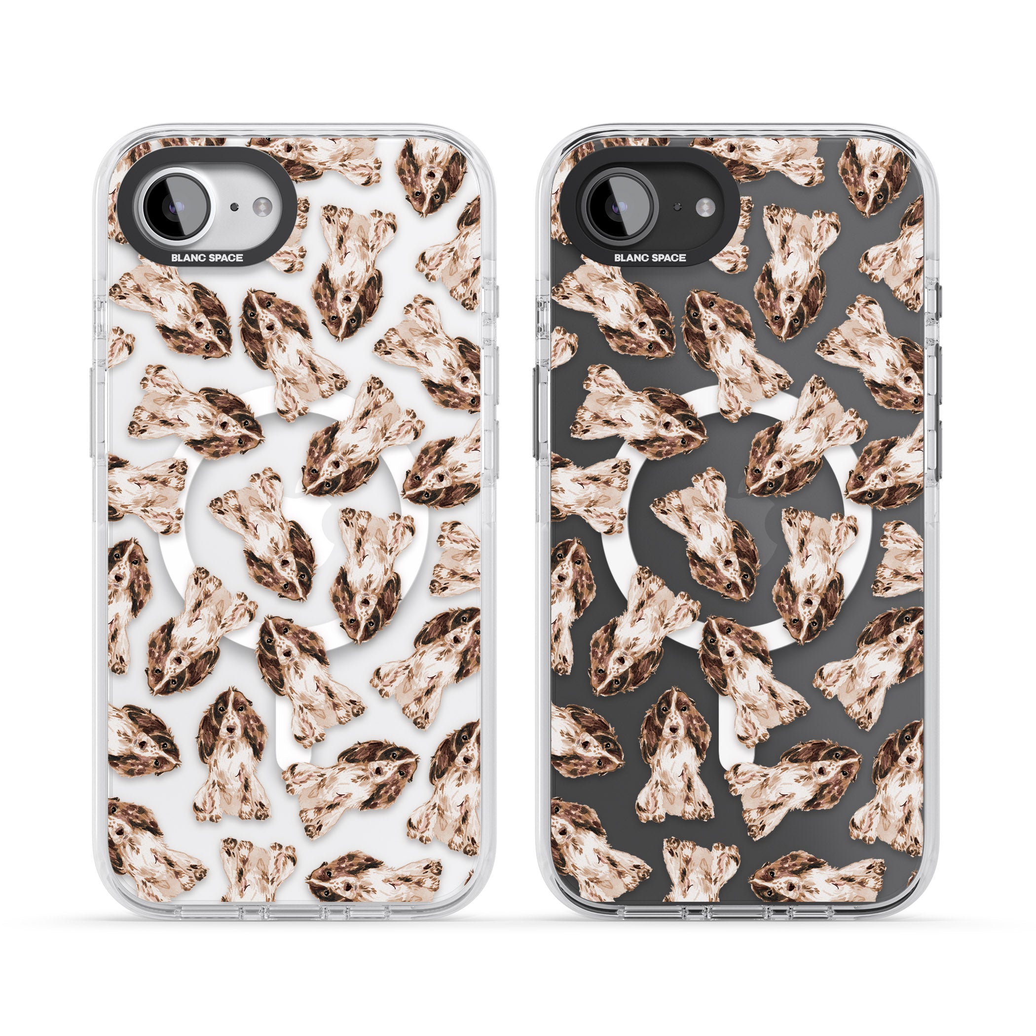 Cocker Spaniel (Brown) Watercolour Dog Pattern